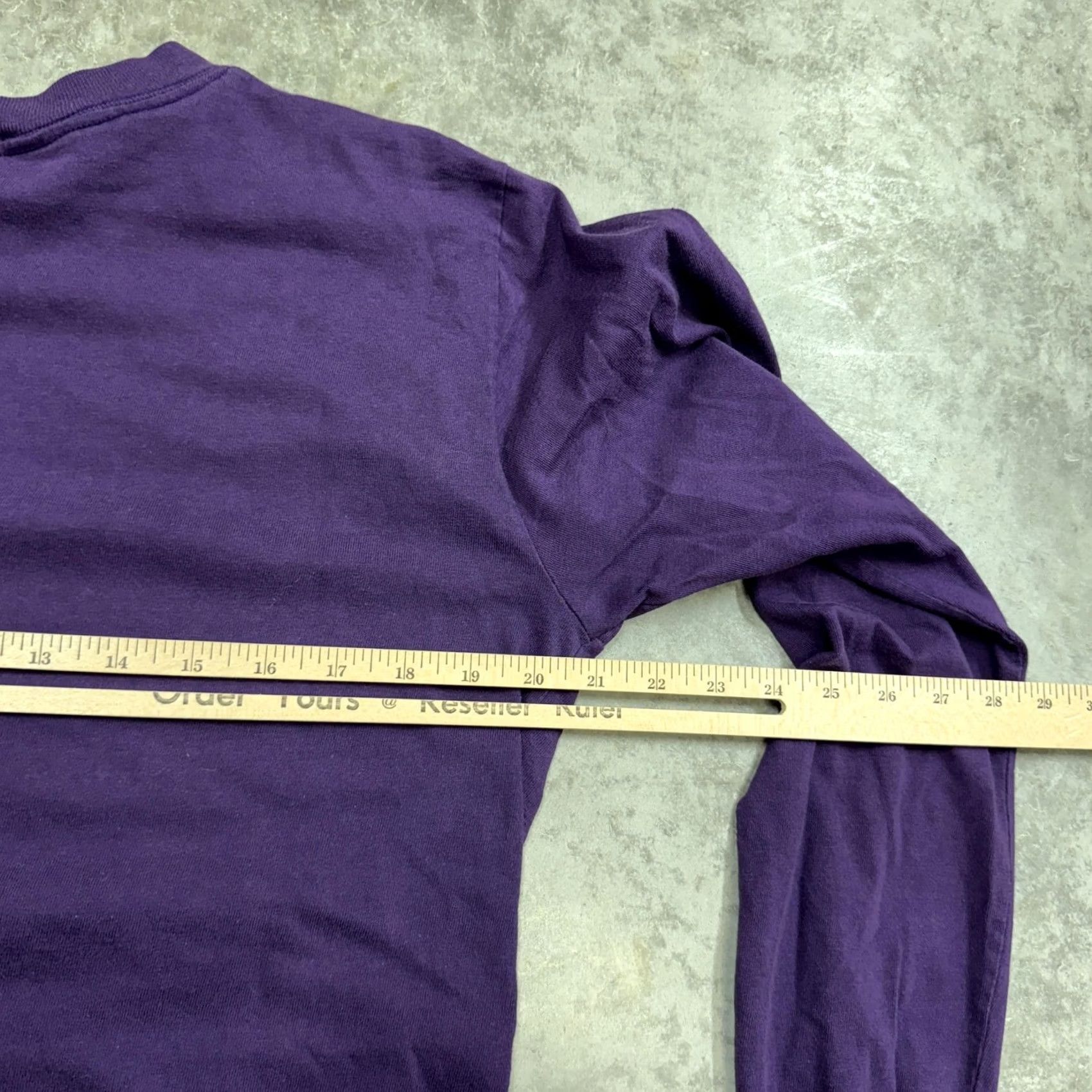 Lands' End Vintage Lands' End Shirt Mens Large Purple Long Sleeve Pocket Made USA 90s Size US L / EU 52-54 / 3 - 5 Thumbnail