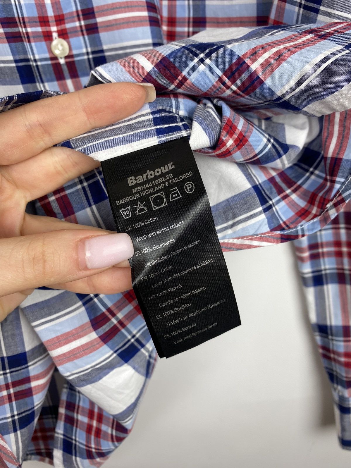 Barbour Barbour Highland 6 Tailored checked L/S button up shirt Size US S / EU 44-46 / 1 - 14 Thumbnail