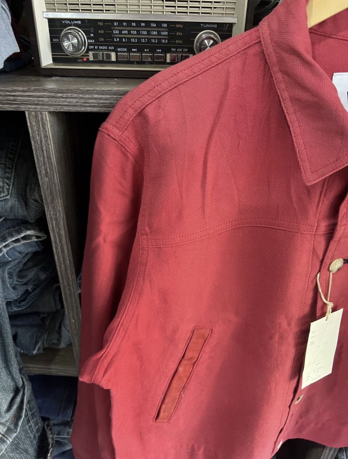 Van 🔥New Old Stock Van Button Cropped Jacket Size US M / EU 48-50 / 2 - 6 Thumbnail