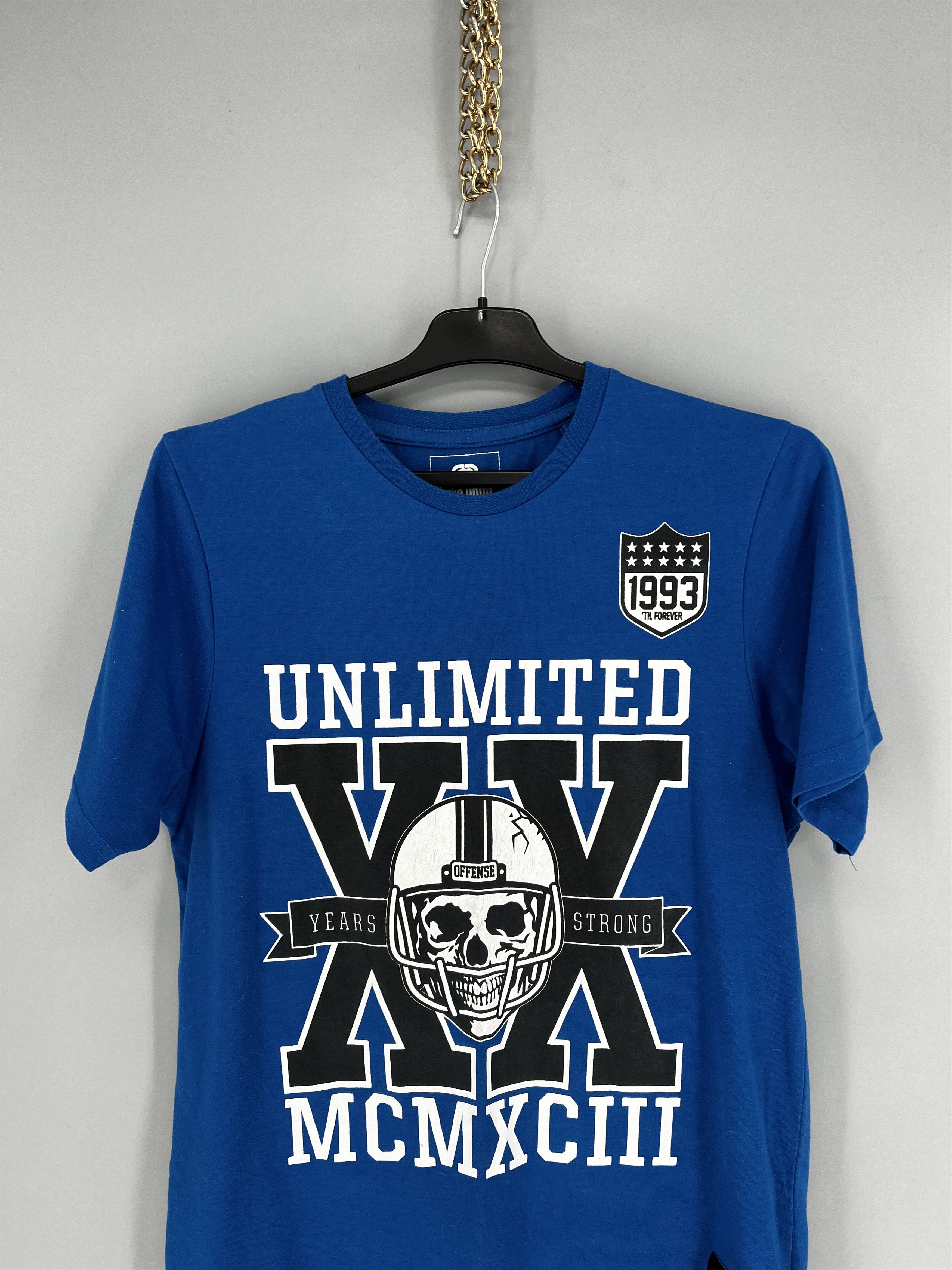 Ecko Unltd. Vintage 2000s Y2K Ecko Unlimited Embroidered Graphic T Shirt Size US L / EU 52-54 / 3 - 6 Thumbnail