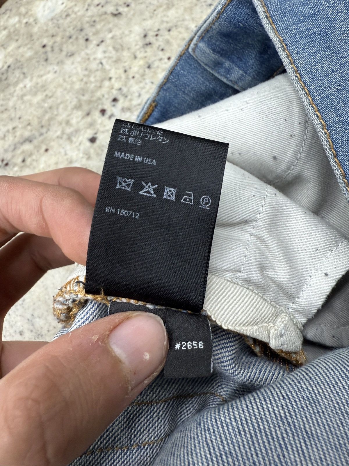 Amiri Amiri MX2 Plaid Jeans Size US 33 - 14 Thumbnail