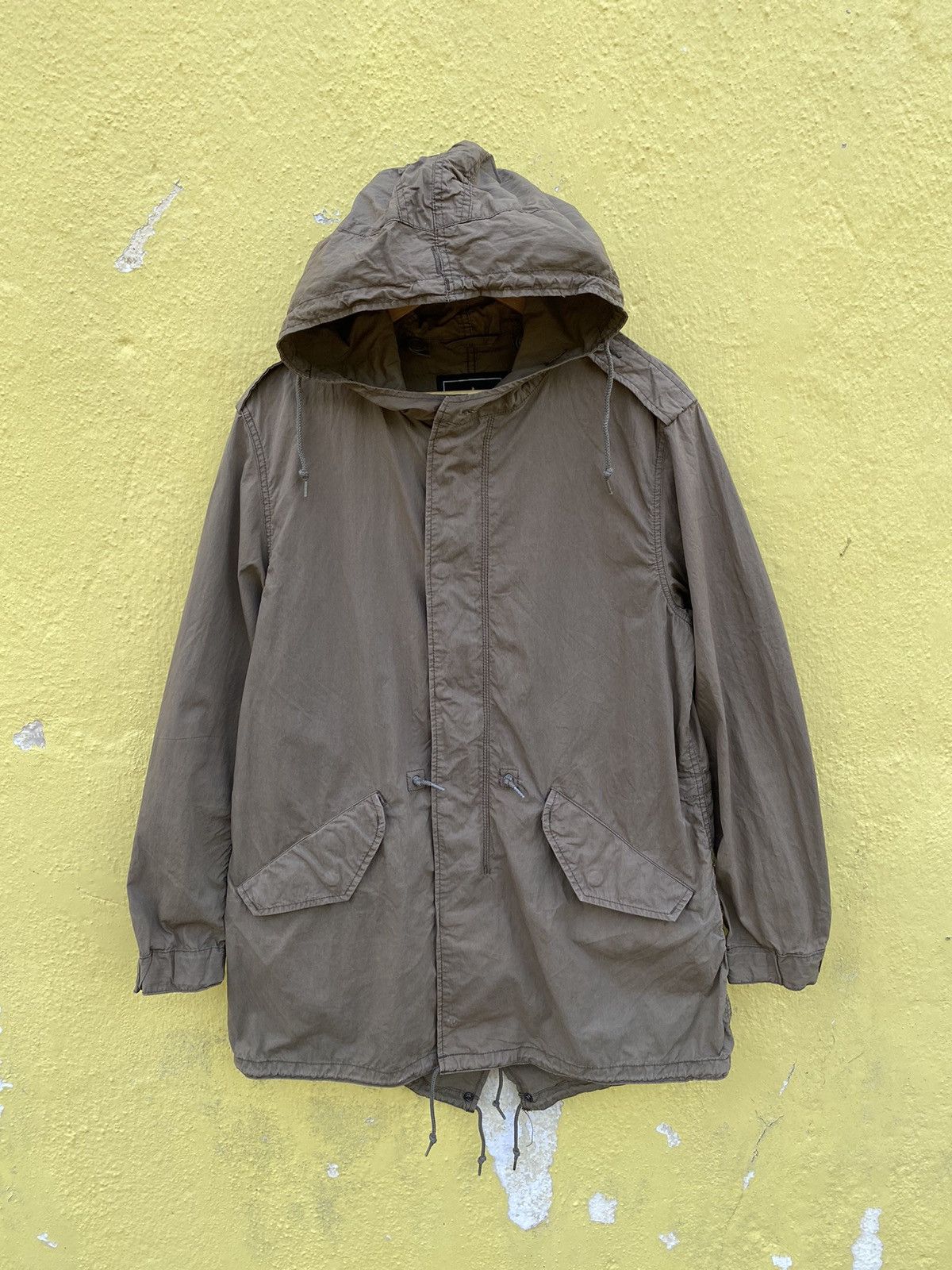 Alpha Industries × Vintage Vintage Alpha industrial parka fishtail jacket Size US L / EU 52-54 / 3 - 16 Thumbnail