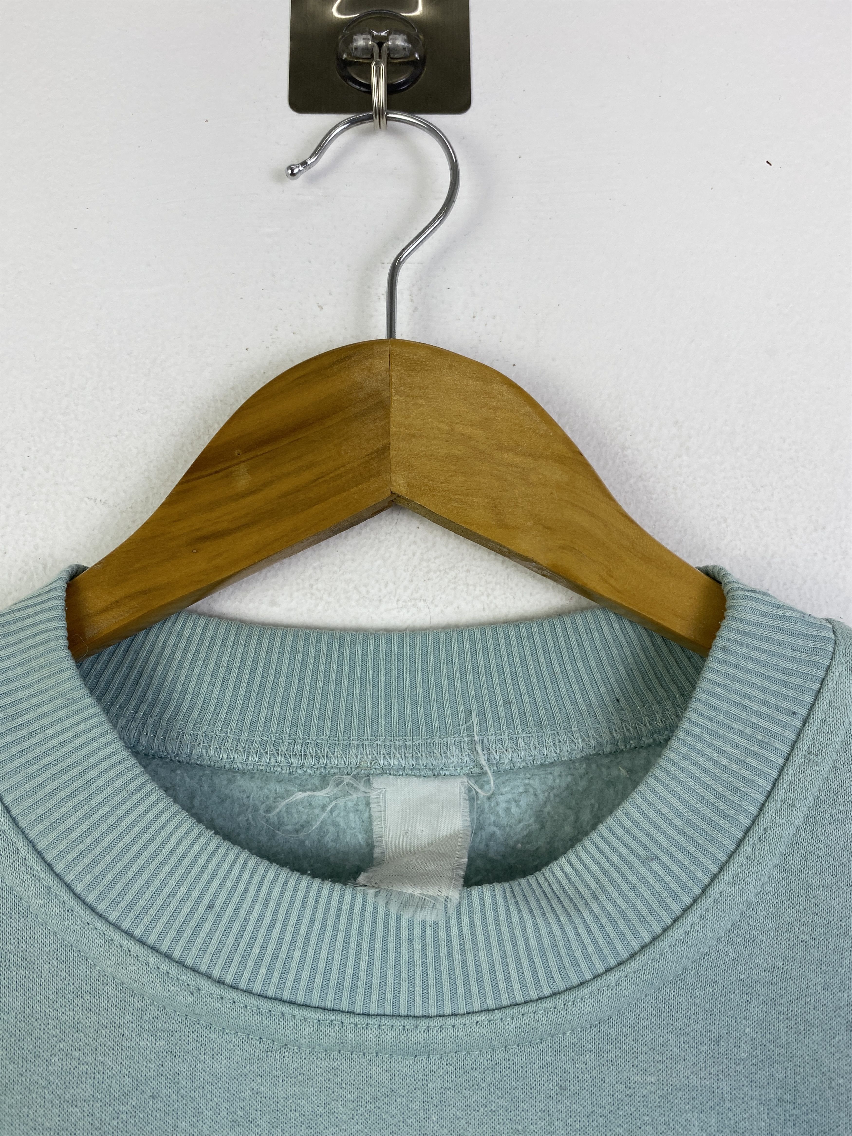 Other Vintage 90s Plain Crewneck Pullover Sweatshirt SH0331 Size US XL / EU 56 / 4 - 8 Thumbnail