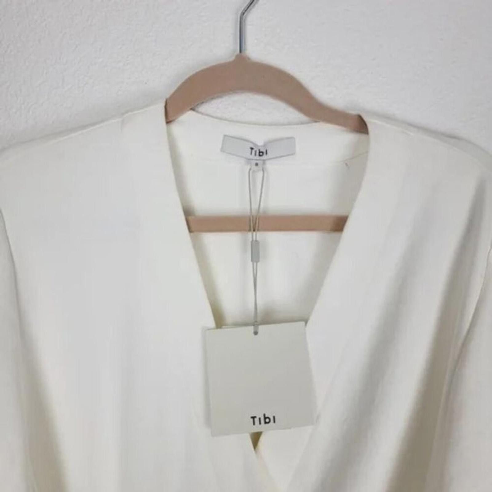 Tobias Birk Nielsen NWT Tibi Chalky Drape Tie Dress Size XS / US 0-2 / IT 36-38 - 6 Thumbnail