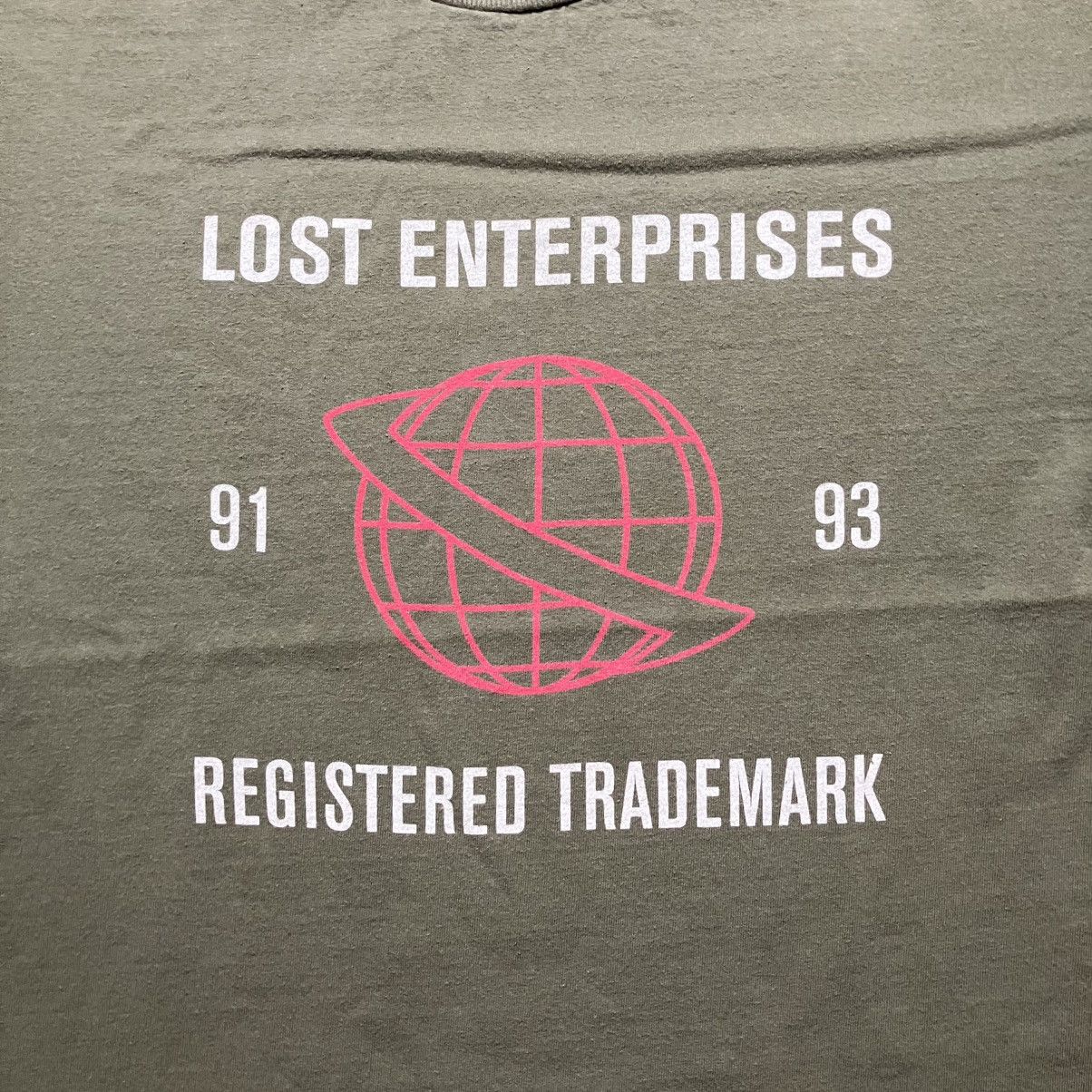 Lost Enterprises Lost Enterprises Graphic T Shirt Mens Medium Green Size US M / EU 48-50 / 2 - 3 Thumbnail