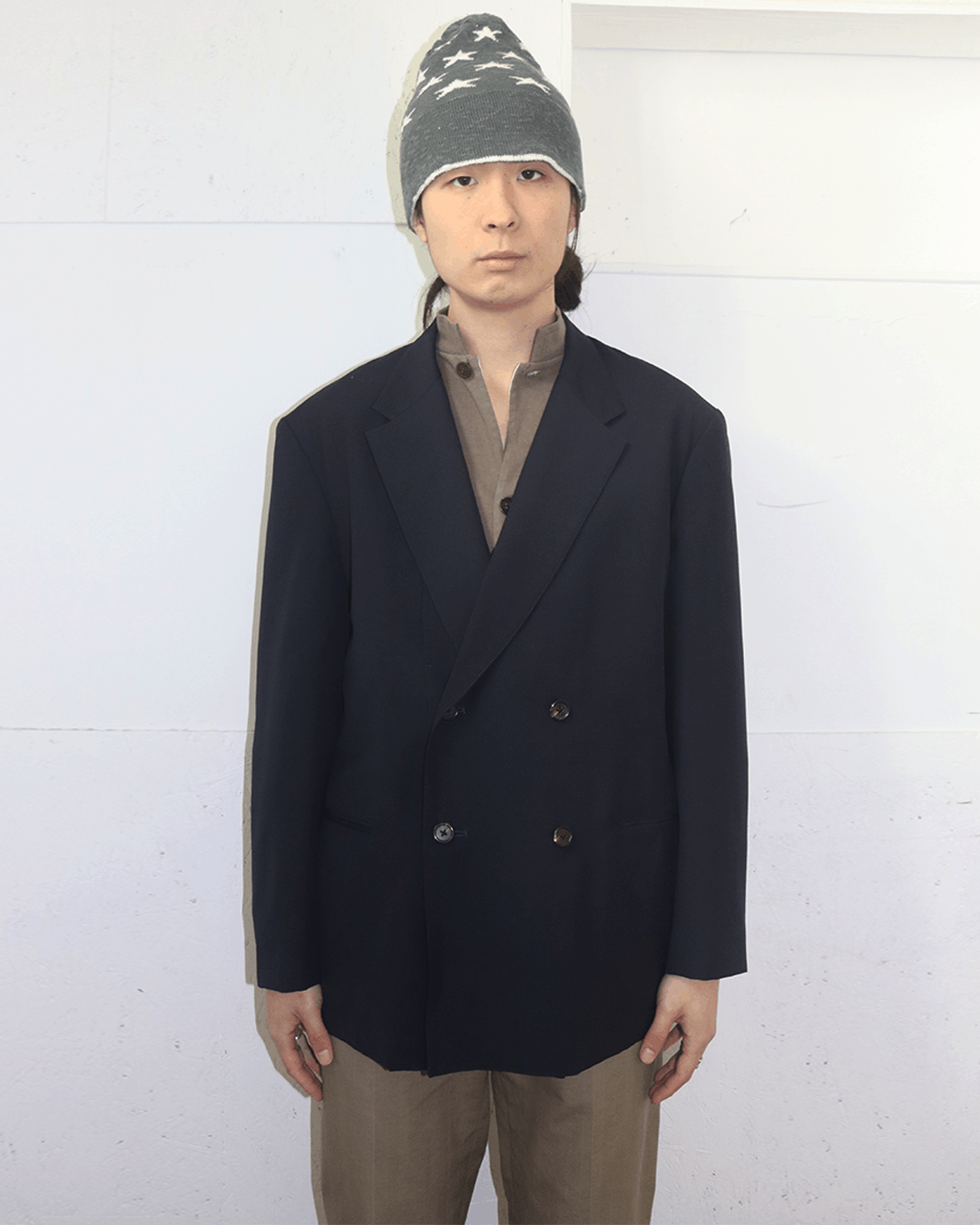 Y's for Men Y's for men Double Breasted Blazer Size 46L - 2 Thumbnail