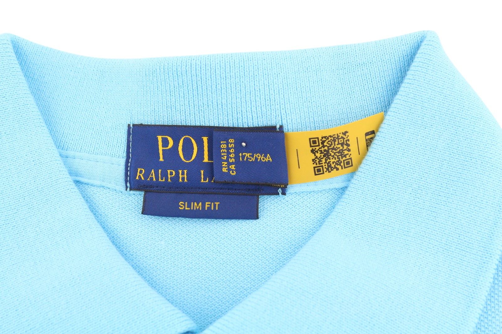 Polo Ralph Lauren SLIM FIT M Blue Short Sleeve Polo Neck T-Shirt 84531 Size US M / EU 48-50 / 2 - 6 Thumbnail