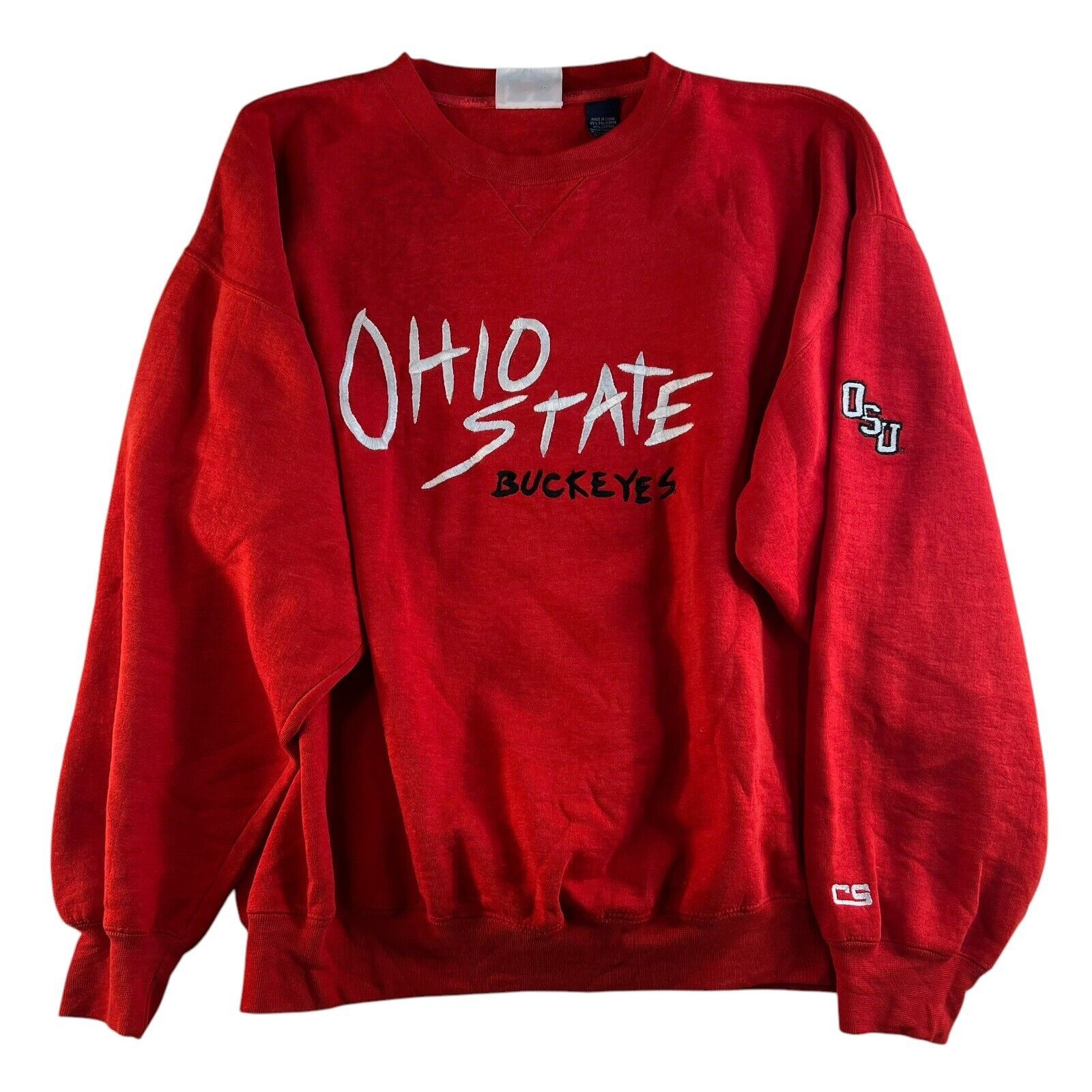 Vintage Vintage XL Ohio State Buckeyes Sweatshirt OSU Graphic 90s Size US XL / EU 56 / 4 - 1 Thumbnail