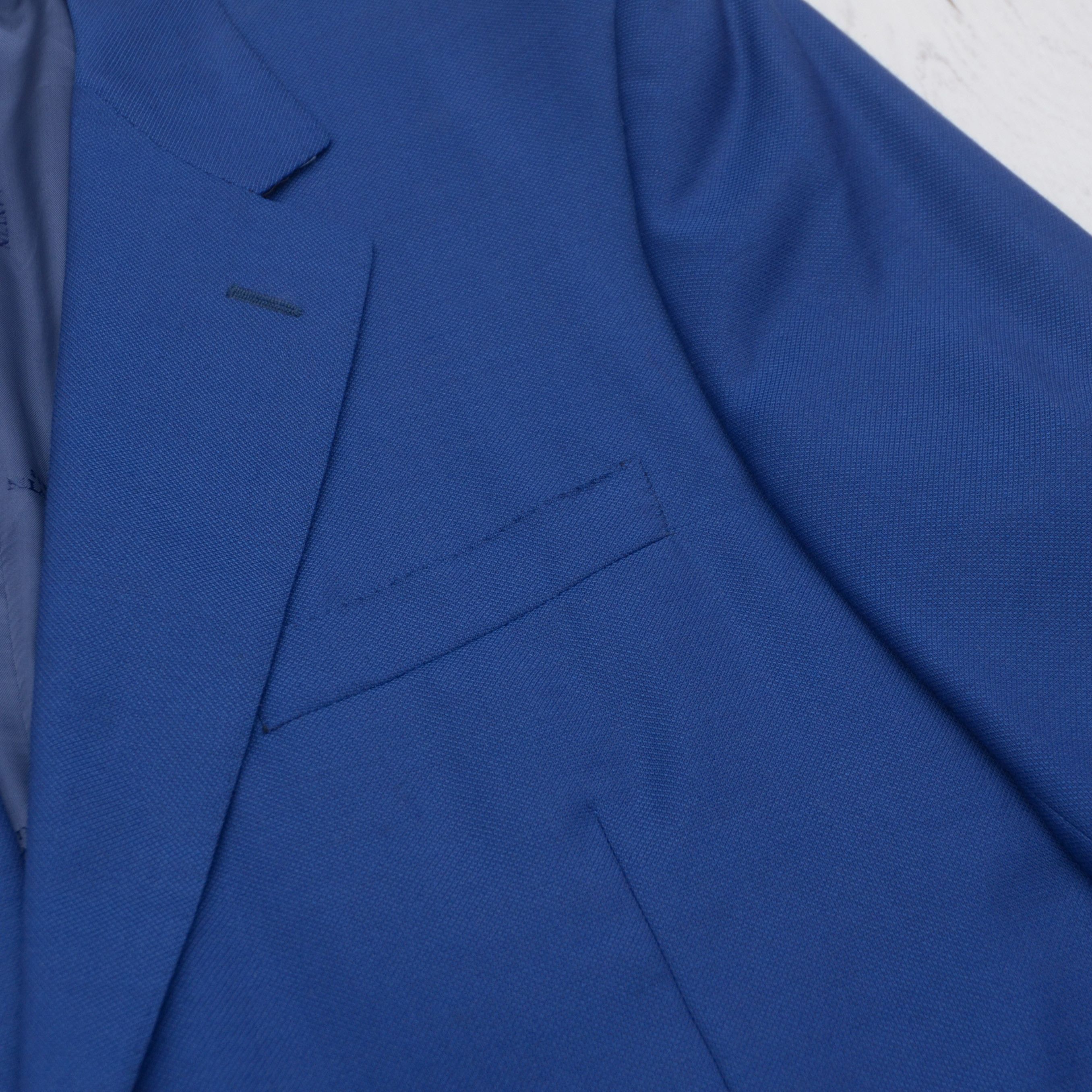 Lanvin Luxury Lanvin Blue Blazer Wool 2 button 56R Made in Italy Size 46R - 5 Thumbnail