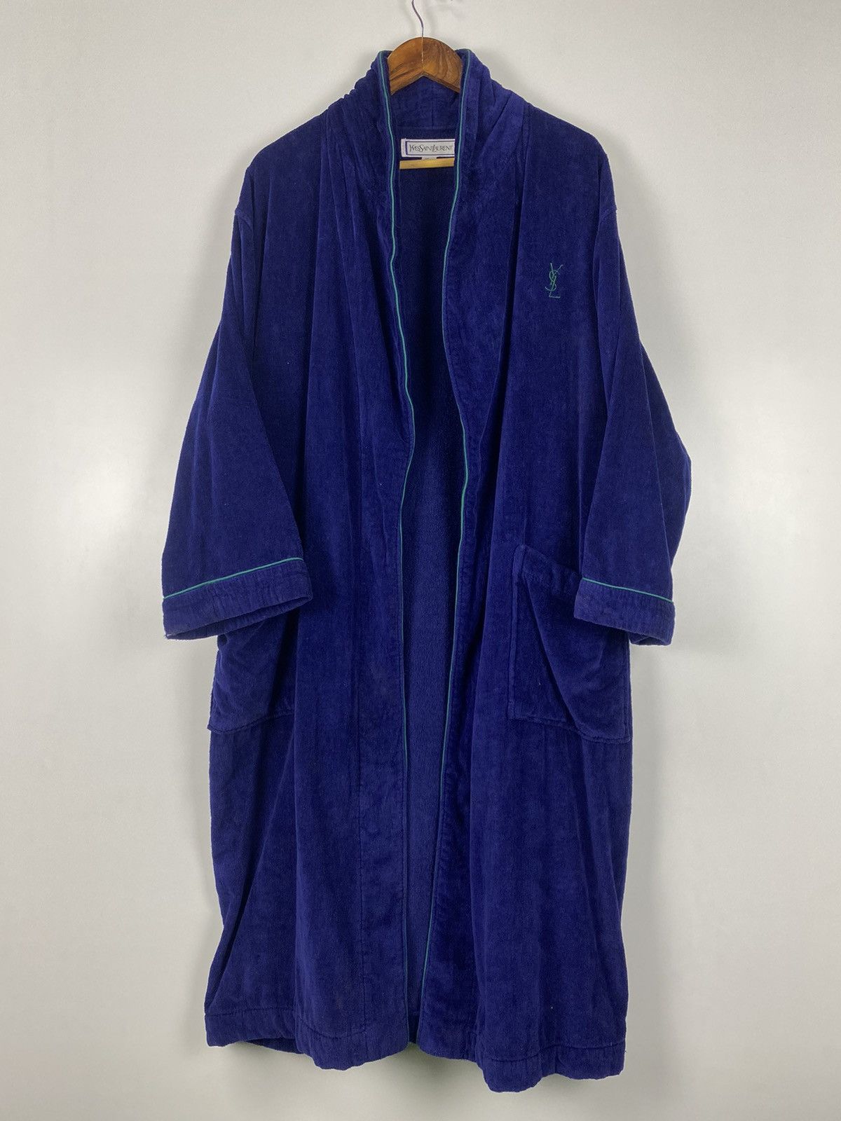 Vintage × Yves Saint Laurent Vintage YSL Pyjamas Jacket Size US M / EU 48-50 / 2 - 8 Thumbnail