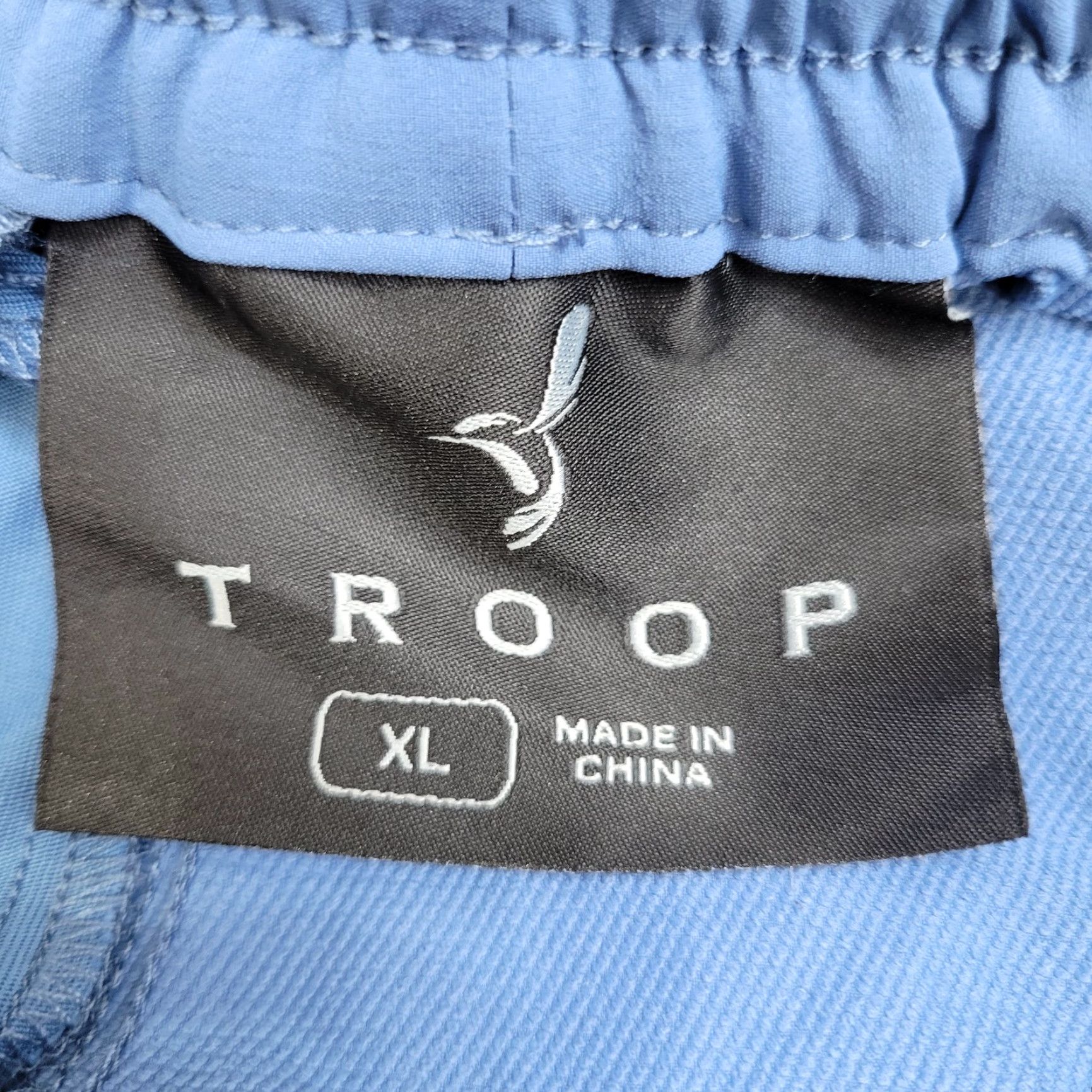 Vintage Women's Troop Blue Jogger Pants Elastic Waist Pockets Tapered XL Size XS? Size 40" / US 18 - 3 Thumbnail