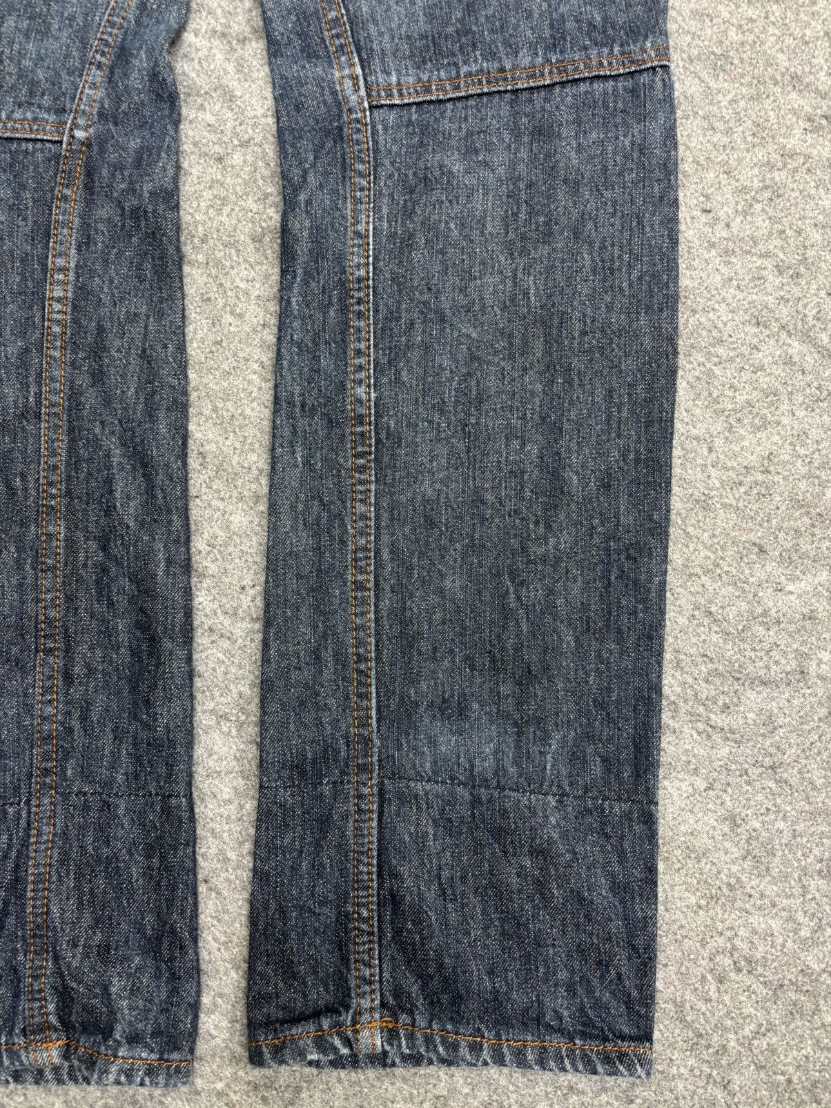 Japanese Brand 💥Double Waist💥Dominate Cool Design Zipper Denim F590 Size US 30 / EU 46 - 17 Thumbnail