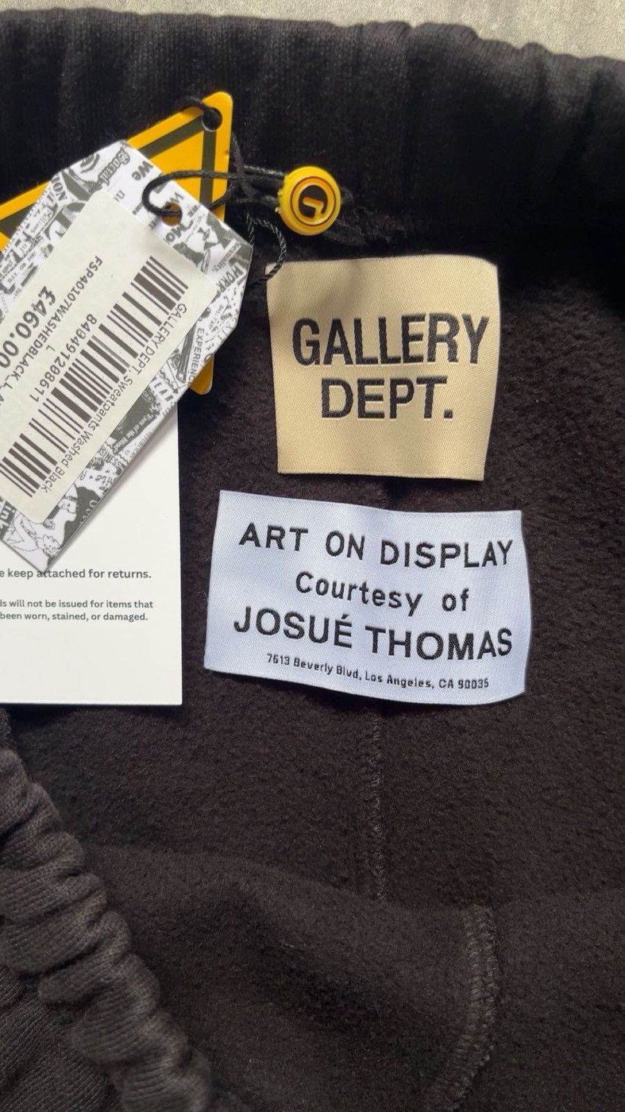 Gallery Dept. Gallery Dept. Logo Print Joggers size L RRP £470 Size US 35 - 3 Thumbnail