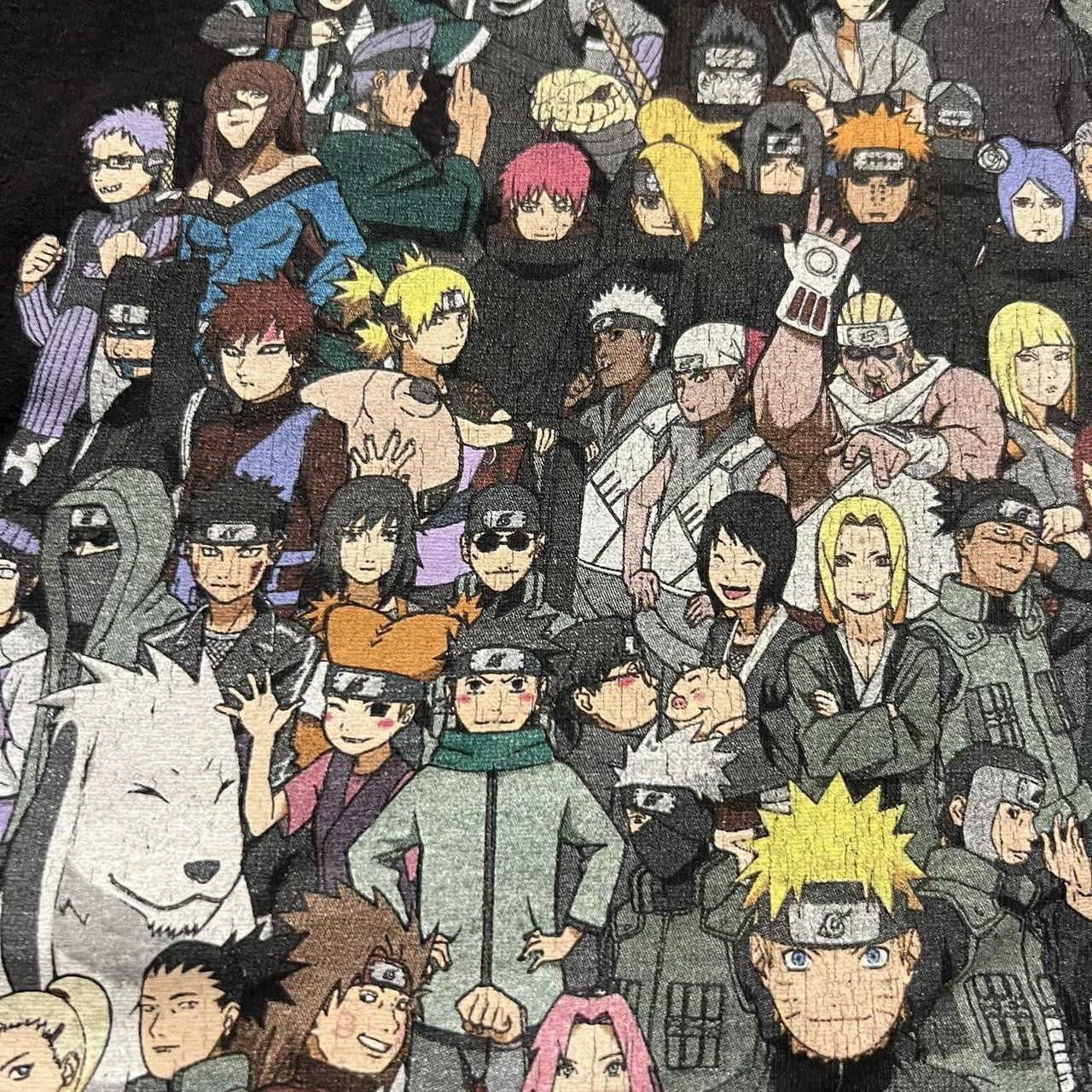 Vintage Crazy Vintage Y2K/2000s 2007 Primitive Naruto Shippuden All Characters Fan Essential Graphic Tee! Size US M / EU 48-50 / 2 - 5 Thumbnail