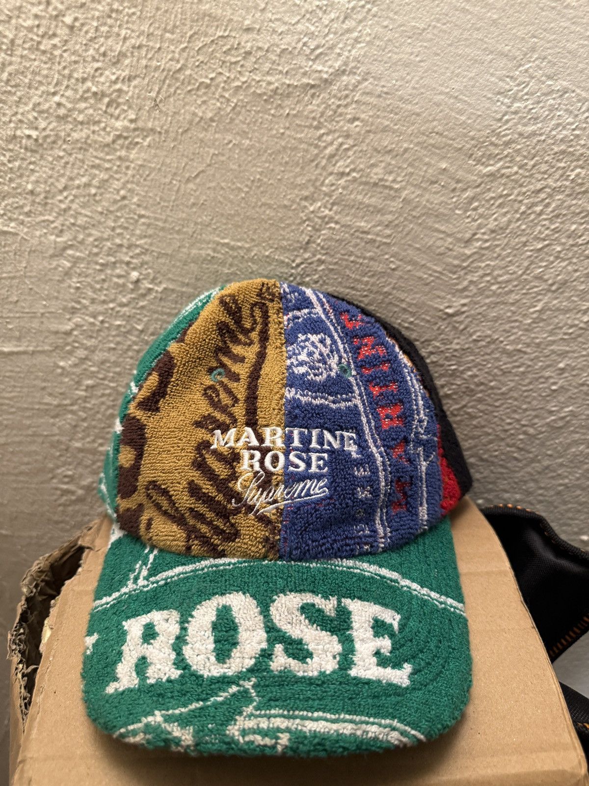 Martin rose × Supreme cap Martine Rose x Supreme キャップ