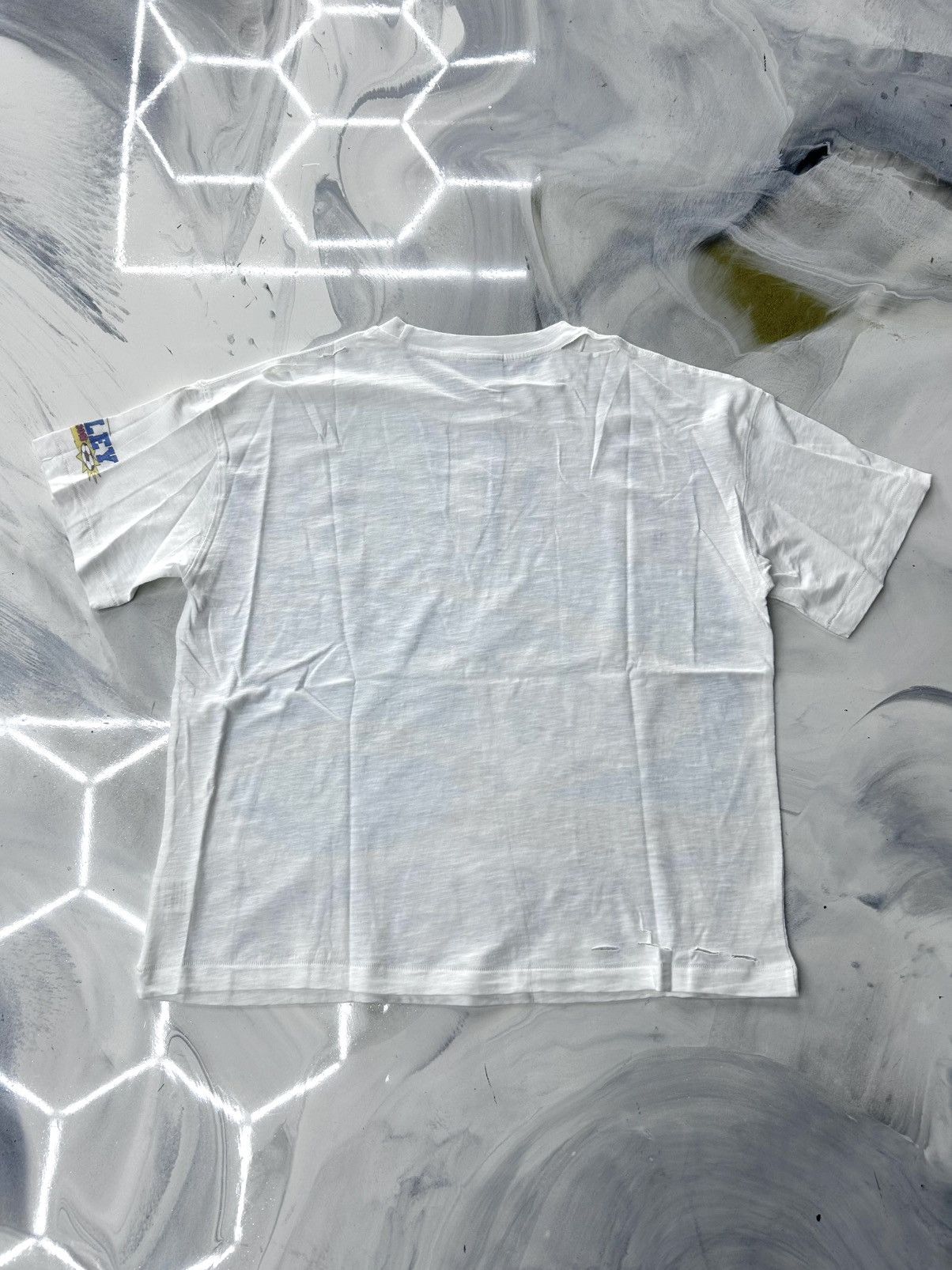 Vale Vale Futball Tee White Blue Yellow Size L Size US L / EU 52-54 / 3 - 6 Thumbnail