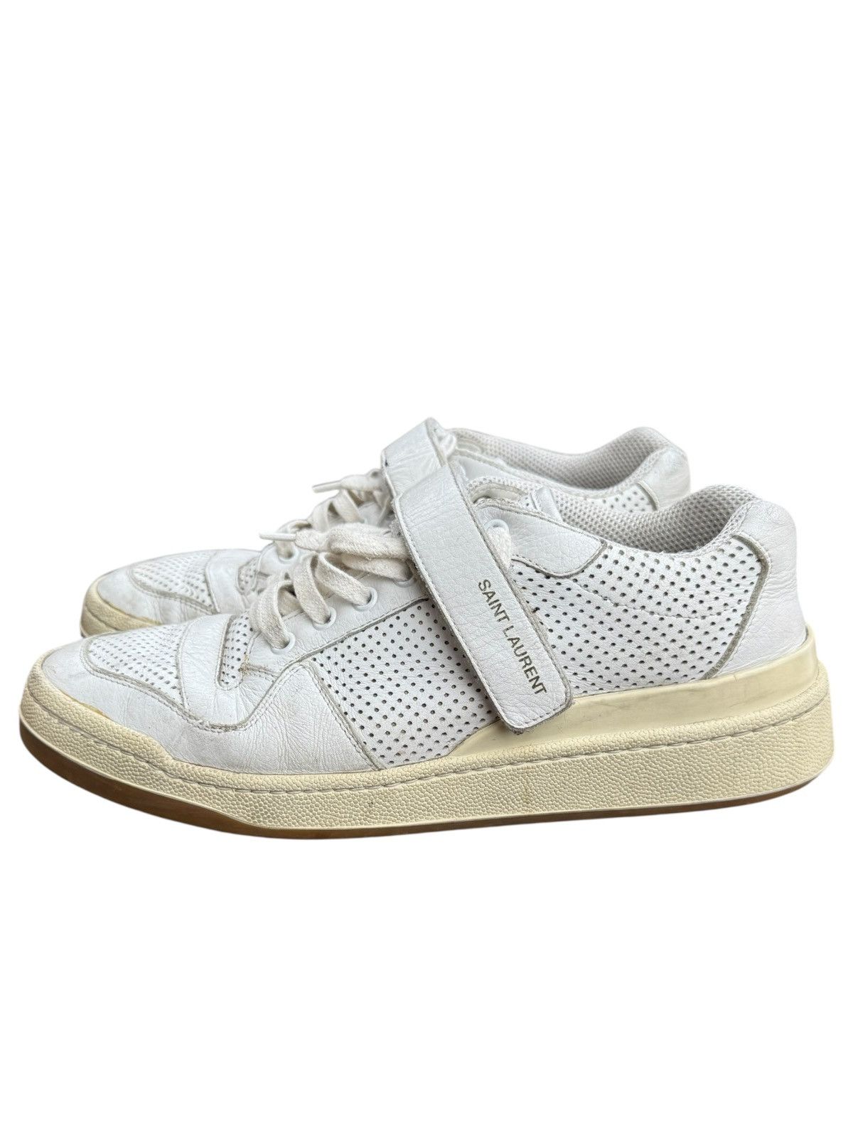 Saint Laurent Paris Saint laurent sl24 low top sneakers Size US 9 / EU 42 - 2 Thumbnail