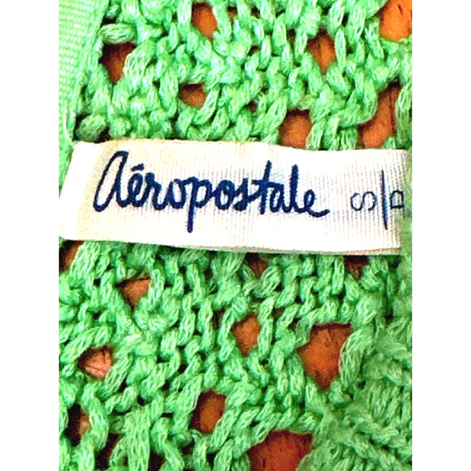 Aeropostale Aeropostale Lime Green Long Sleeve All Acrylic Knitted Sweat Size S / US 4 / IT 40 - 6 Thumbnail