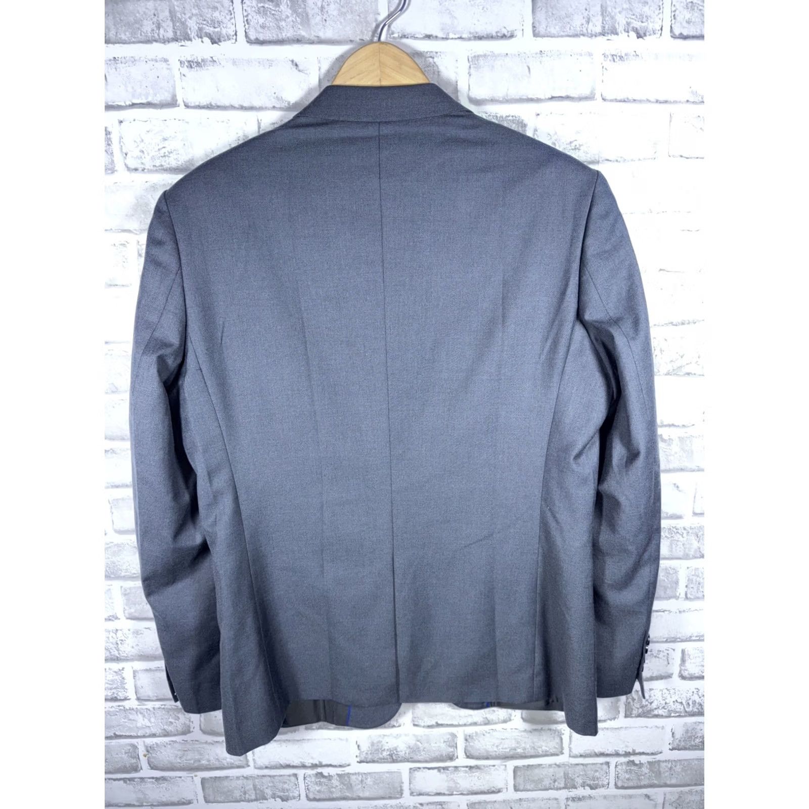 Vintage NWT PJ PAUL JONES Casual Knit Coat Suit Jacket One-Button Navy Mens M Size 40R - 8 Thumbnail