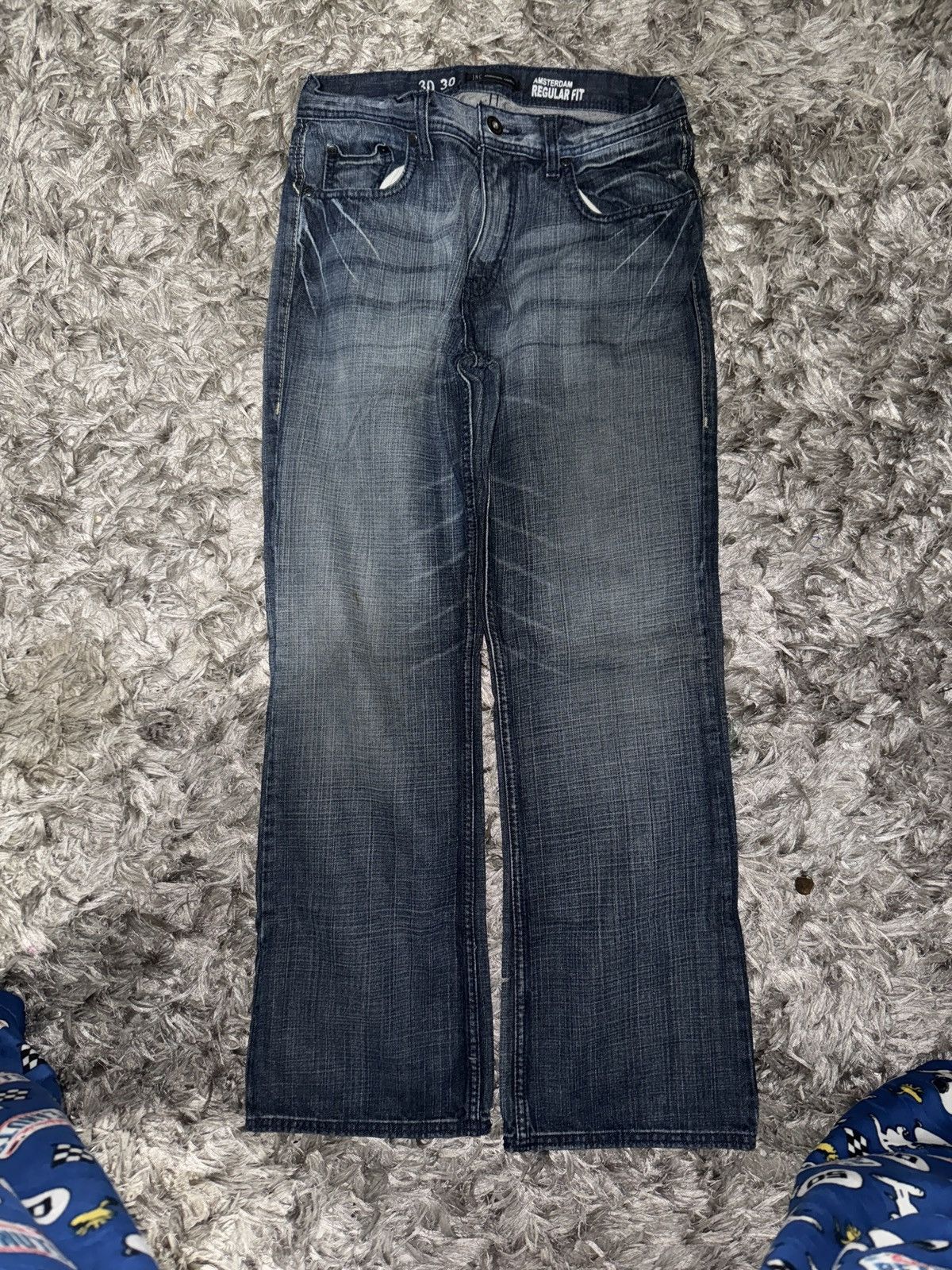 La Fam Amsterdam LF Amsterdam denim textured wash Size US 30 / EU 46 - 1 Thumbnail