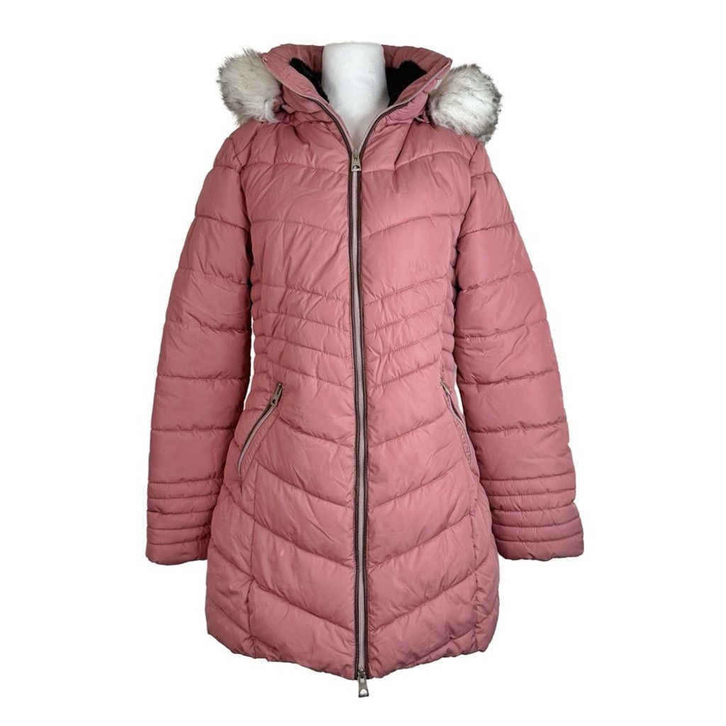 Other SPECIAL ONE INTERNATIONAL Women's Rose Gold Puffer Parka L Size L / US 10 / IT 46 - 1 Thumbnail