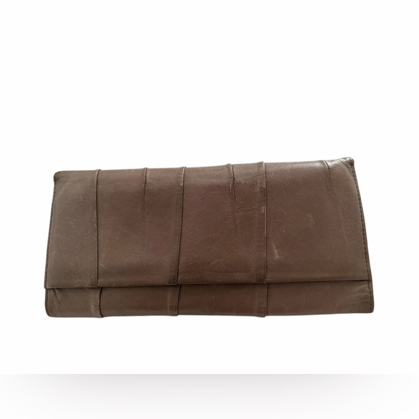 Hobo Hobo International Brown Leather Long Wallet Size ONE SIZE - 1 Thumbnail