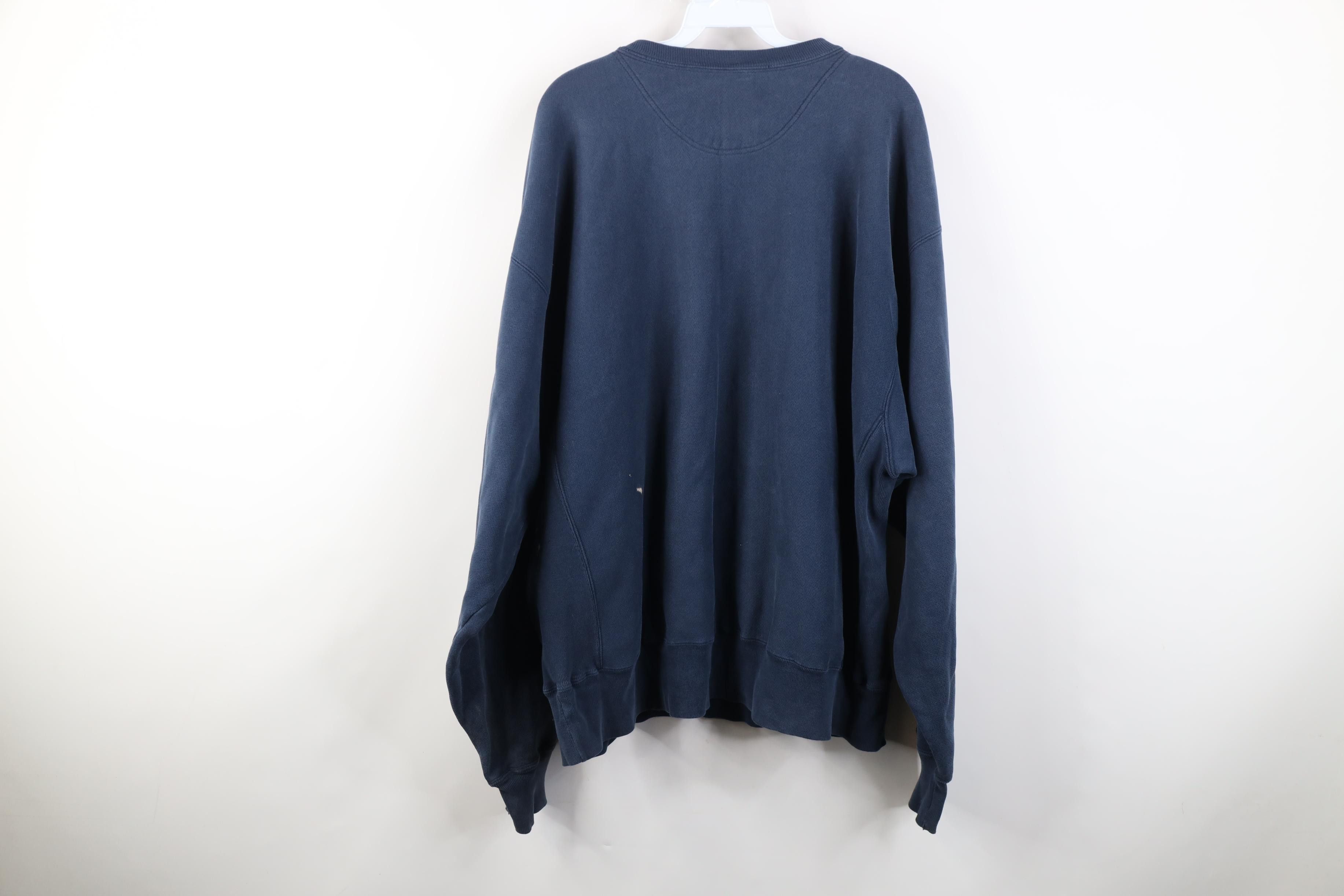 Champion Vintage 90s Champion Reverse Weave Medallion Sweatshirt Blue Size US XXL / EU 58 / 5 - 14 Thumbnail
