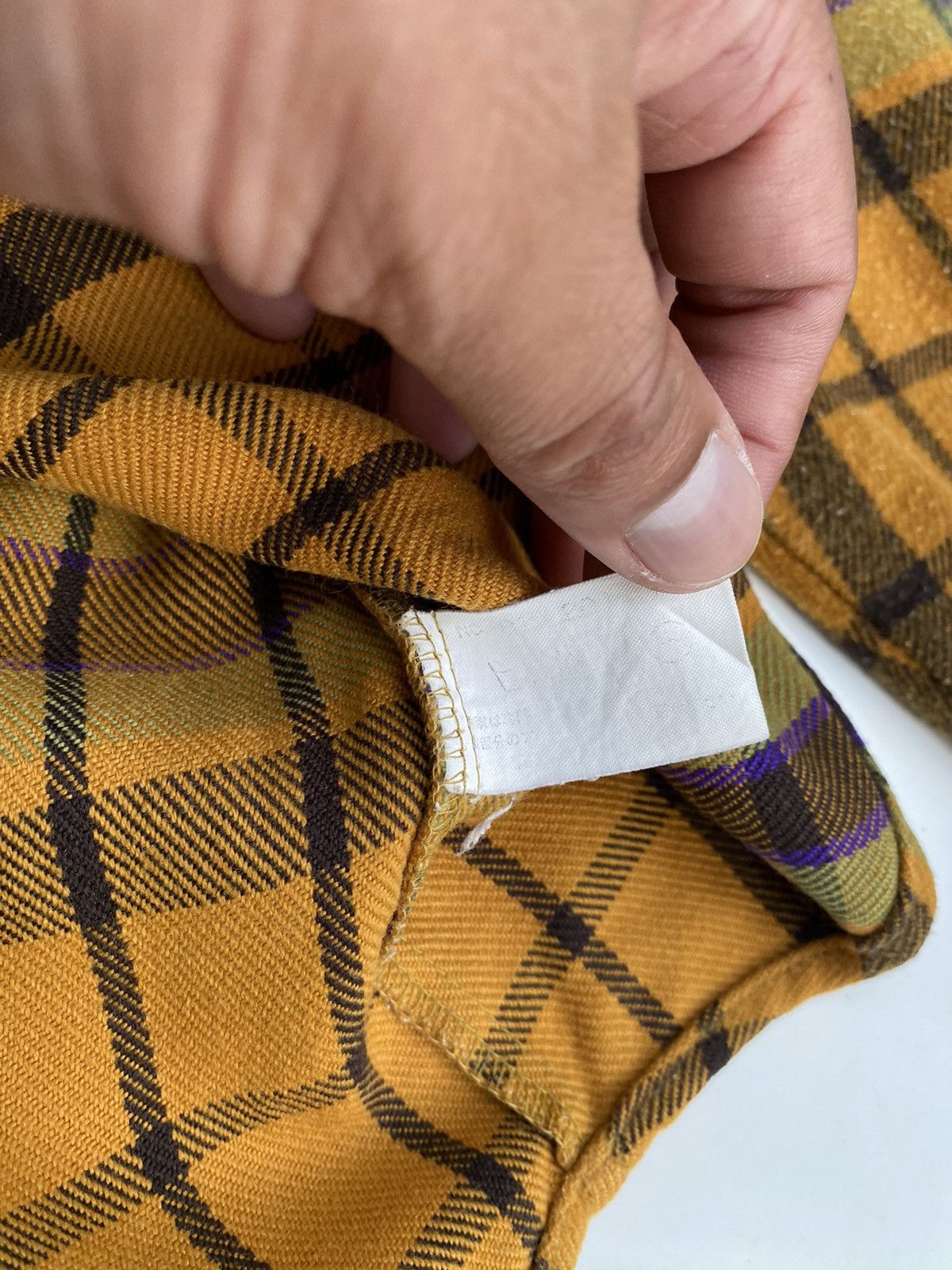 Vintage Vtg Burghscott Wool Flannel Button Up Size US L / EU 52-54 / 3 - 9 Thumbnail