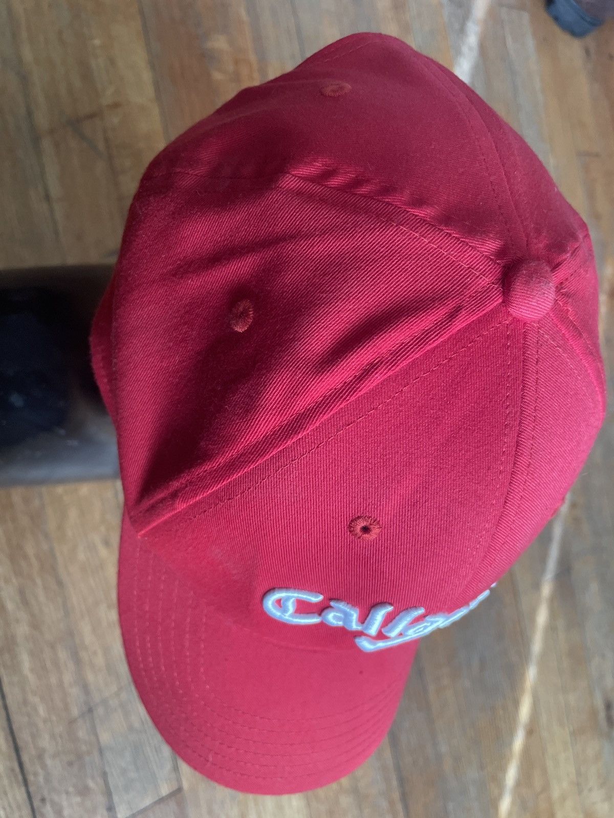 Callaway Calaway Golf Hat Cap RED SnapBack golfing golfer vintage ⛳️🏌️🏌️‍♀️ Size ONE SIZE - 5 Thumbnail