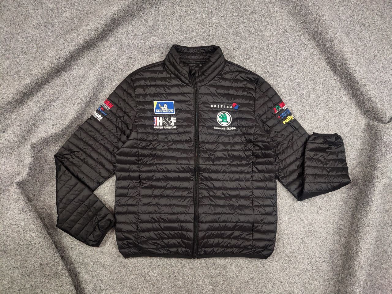 Other Skoda x Brettex Racing Logo Style Casual Quilted Jacket Size US XL / EU 56 / 4 - 10 Thumbnail