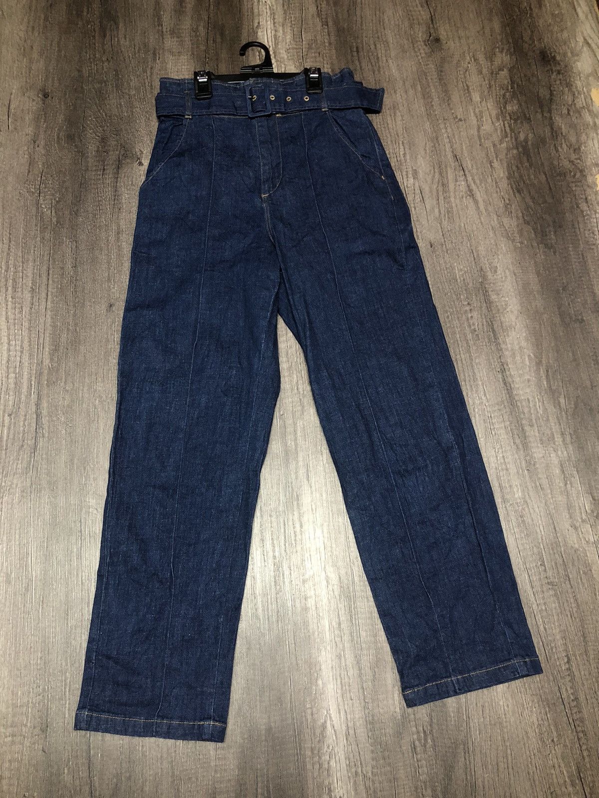 Designer × Japanese Brand Japanese Brand Feroux Onward Kashiyama Co Jeans With Belt Size 28" / US 6 / IT 42 - 9 Thumbnail