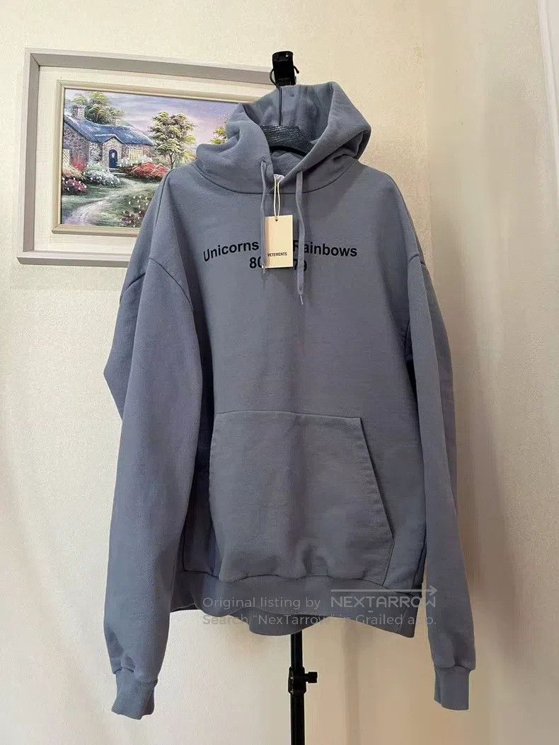 Vetements VETEMENTS Blue Unicorn Size US S / EU 44-46 / 1 - 1 Thumbnail