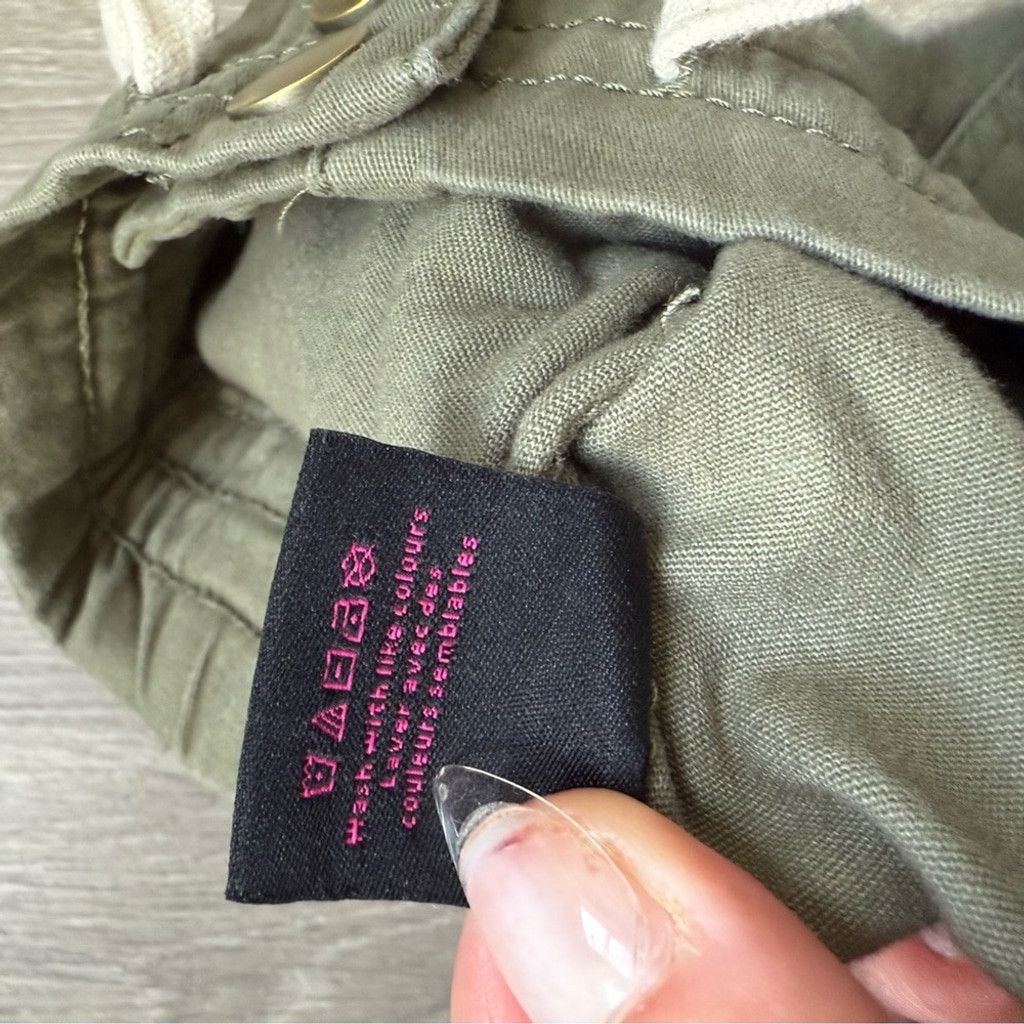 The Unbranded Brand NOBO Green Tapered Trousers with Elastic Waistband Size 30" / US 8 / IT 44 - 9 Thumbnail