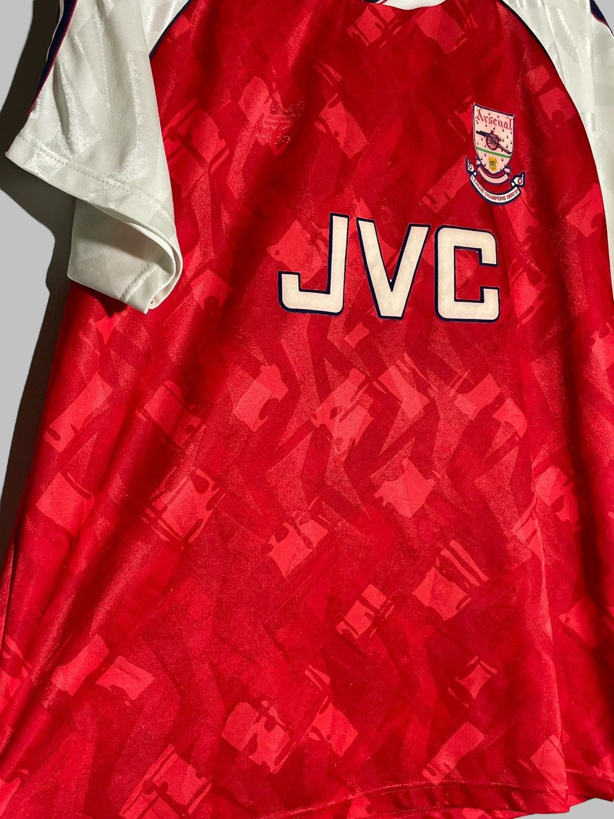 Adidas × Vintage Arsenal Fc Adidas 1990/91 League Champions Vintage Jersey Size US M / EU 48-50 / 2 - 7 Thumbnail