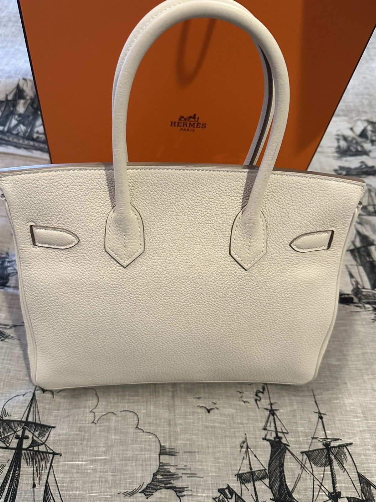 Hermes Hermes Birkin 30Togo Handbag w gold hardware Size ONE SIZE - 6 Thumbnail