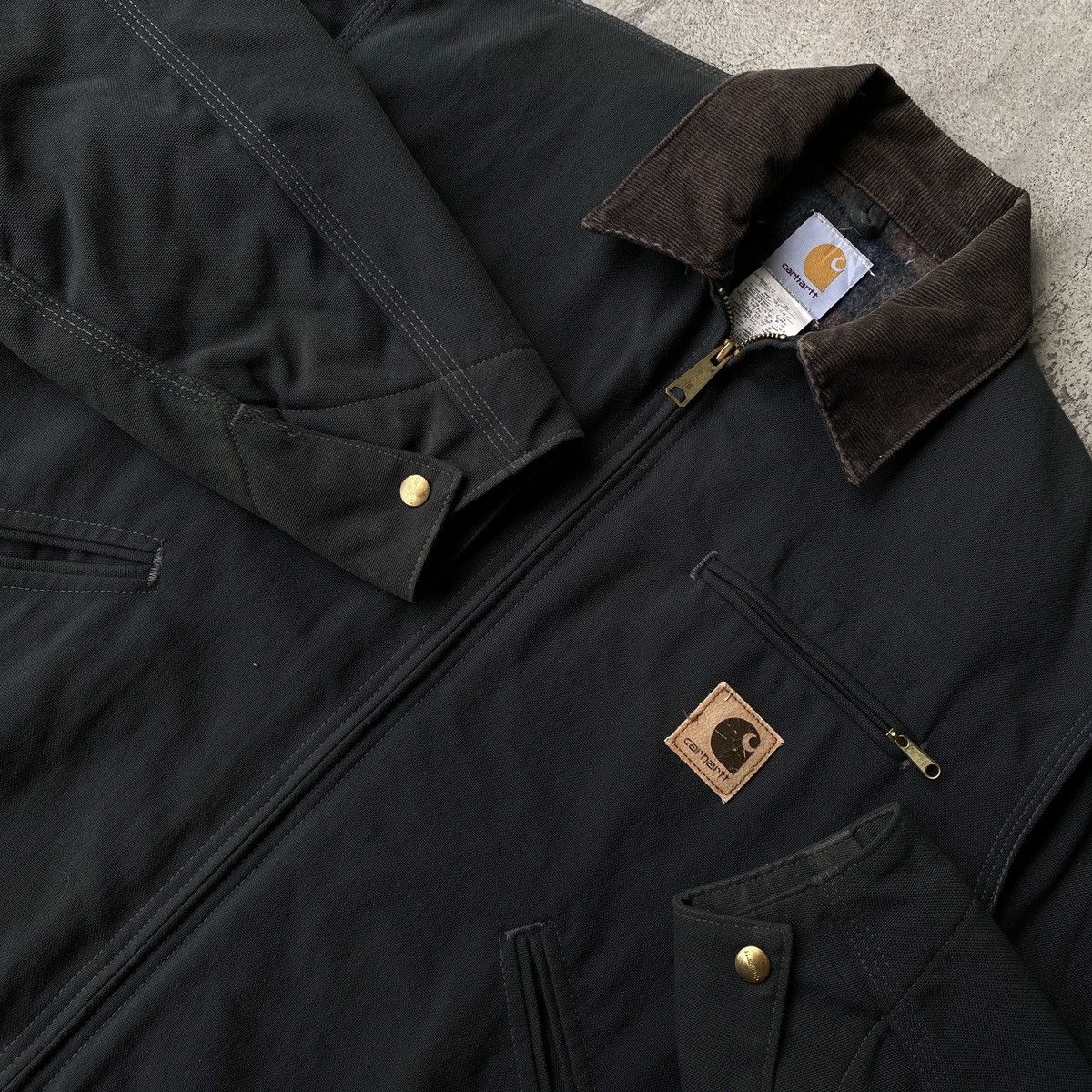 Carhartt VINTAGE CARHARTT DETROIT J128 CHARCOAL Size US L / EU 52-54 / 3 - 3 Thumbnail