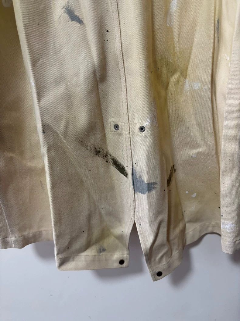 Helmut Lang HELMUT LANG Make an old white painter's coat with ink Size US L / EU 52-54 / 3 - 3 Thumbnail