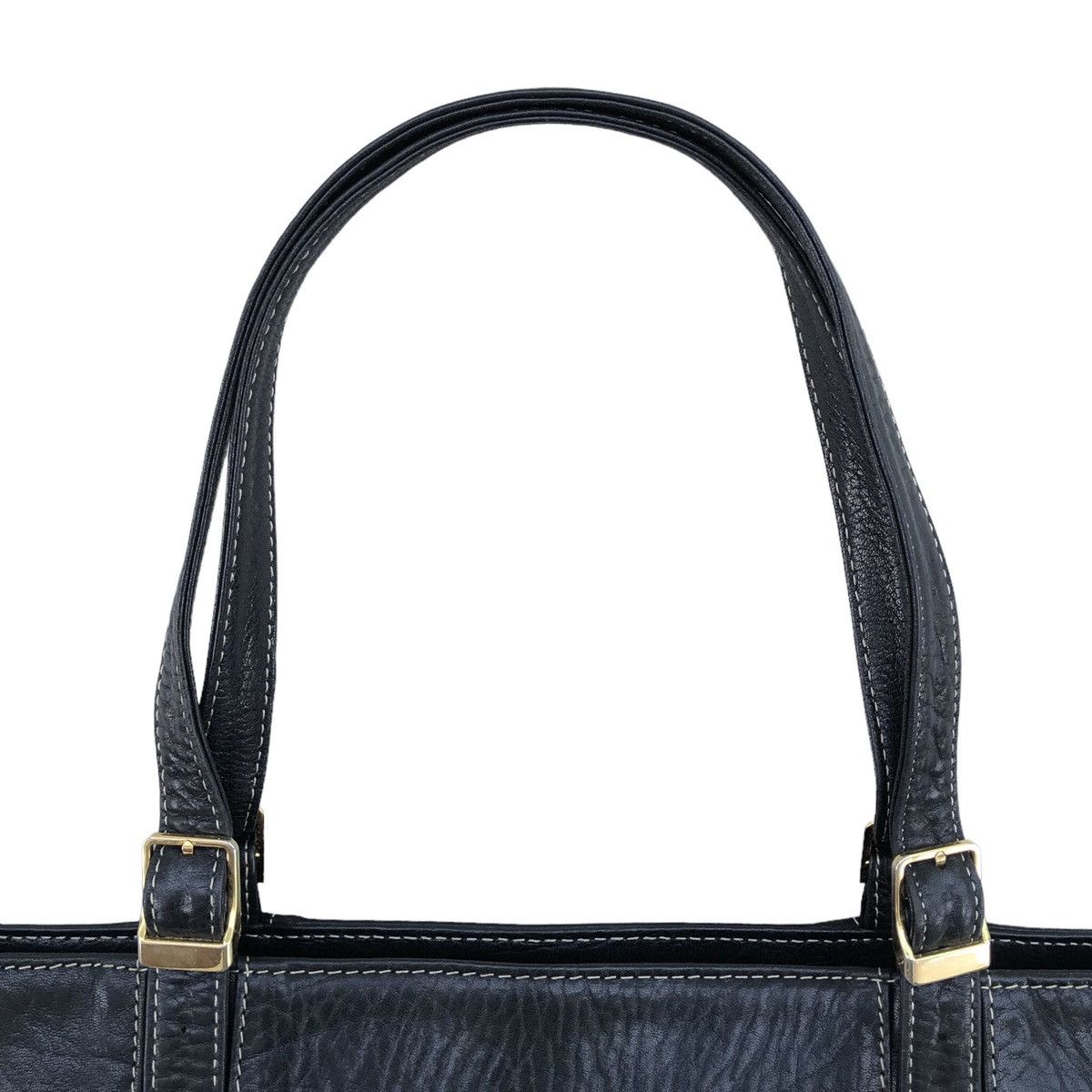 Japanese Brand Mode Kaoru Genuine Leather Tote Bag Size ONE SIZE - 10 Thumbnail