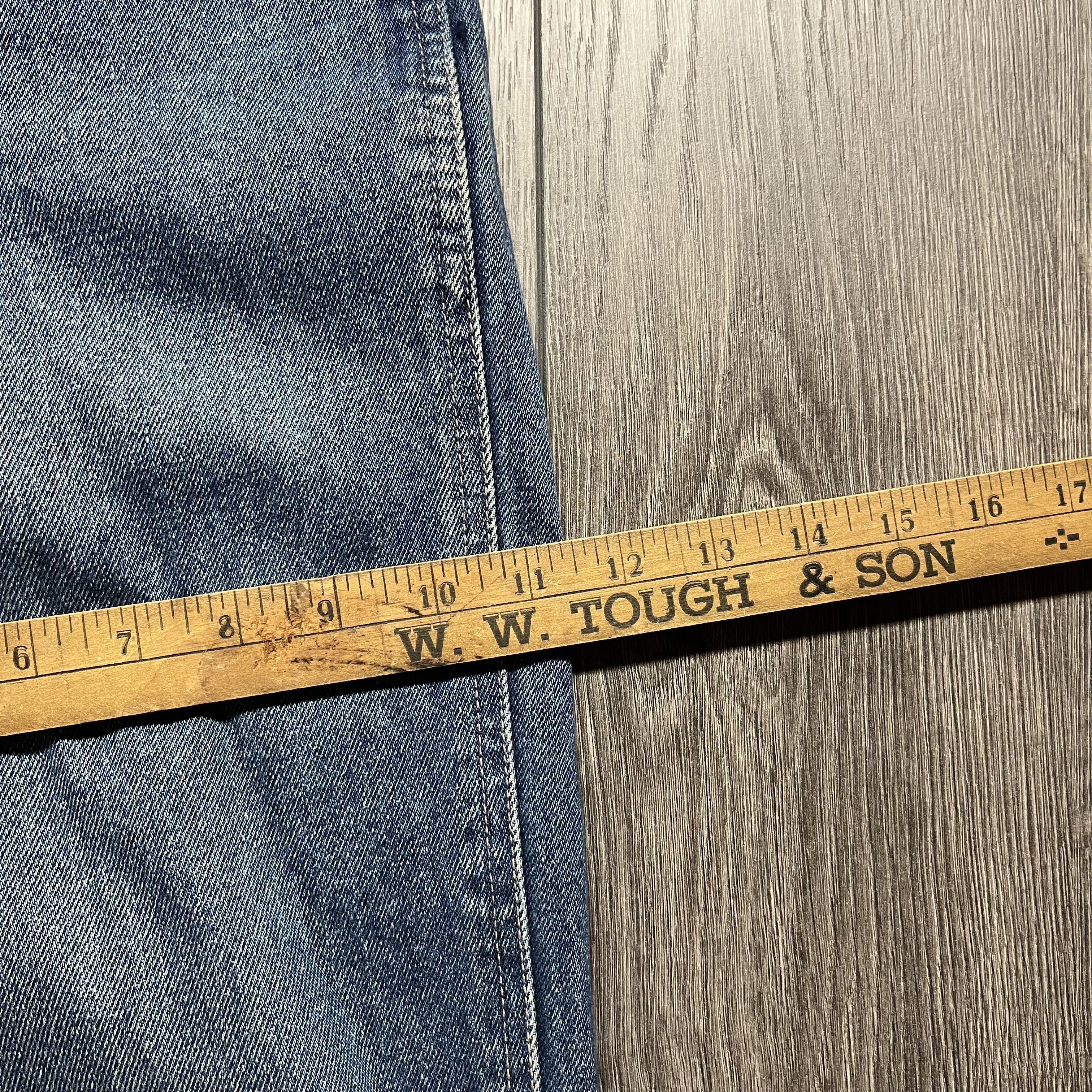 Mecca × Vintage Vintage Mecca Skate Wide Leg Baggy Denim Jeans Size US 34 / EU 50 - 10 Thumbnail