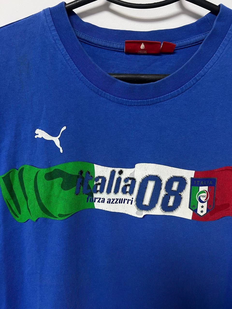 Puma Vintage Italy Euro 2008/2009 Maglia Italia T shirt Puma XL Size US XL / EU 56 / 4 - 5 Thumbnail