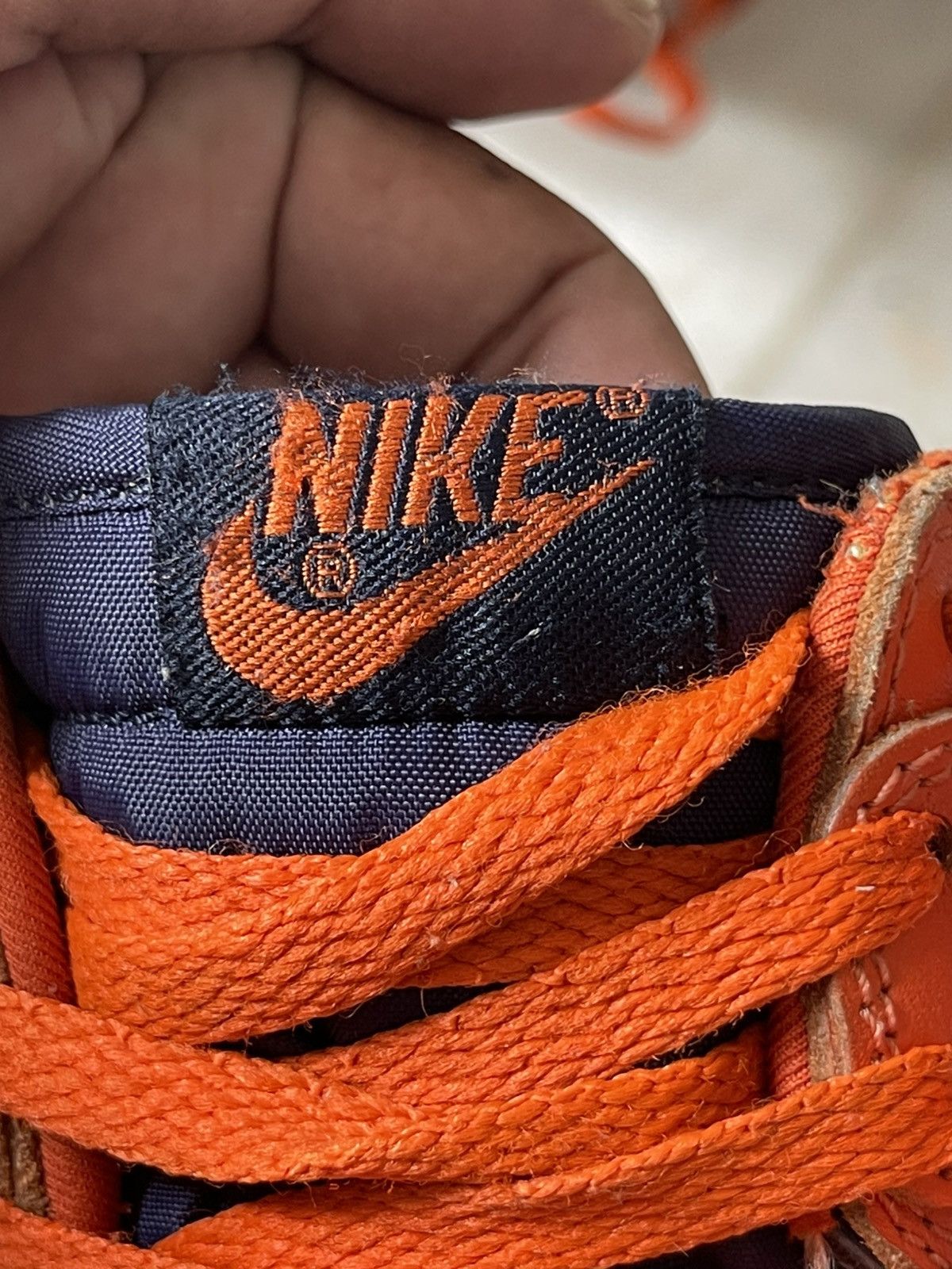 Nike 2002 Nike Dunk Obsidian Collage Orange Size US 9.5 / EU 42-43 - 16 Thumbnail