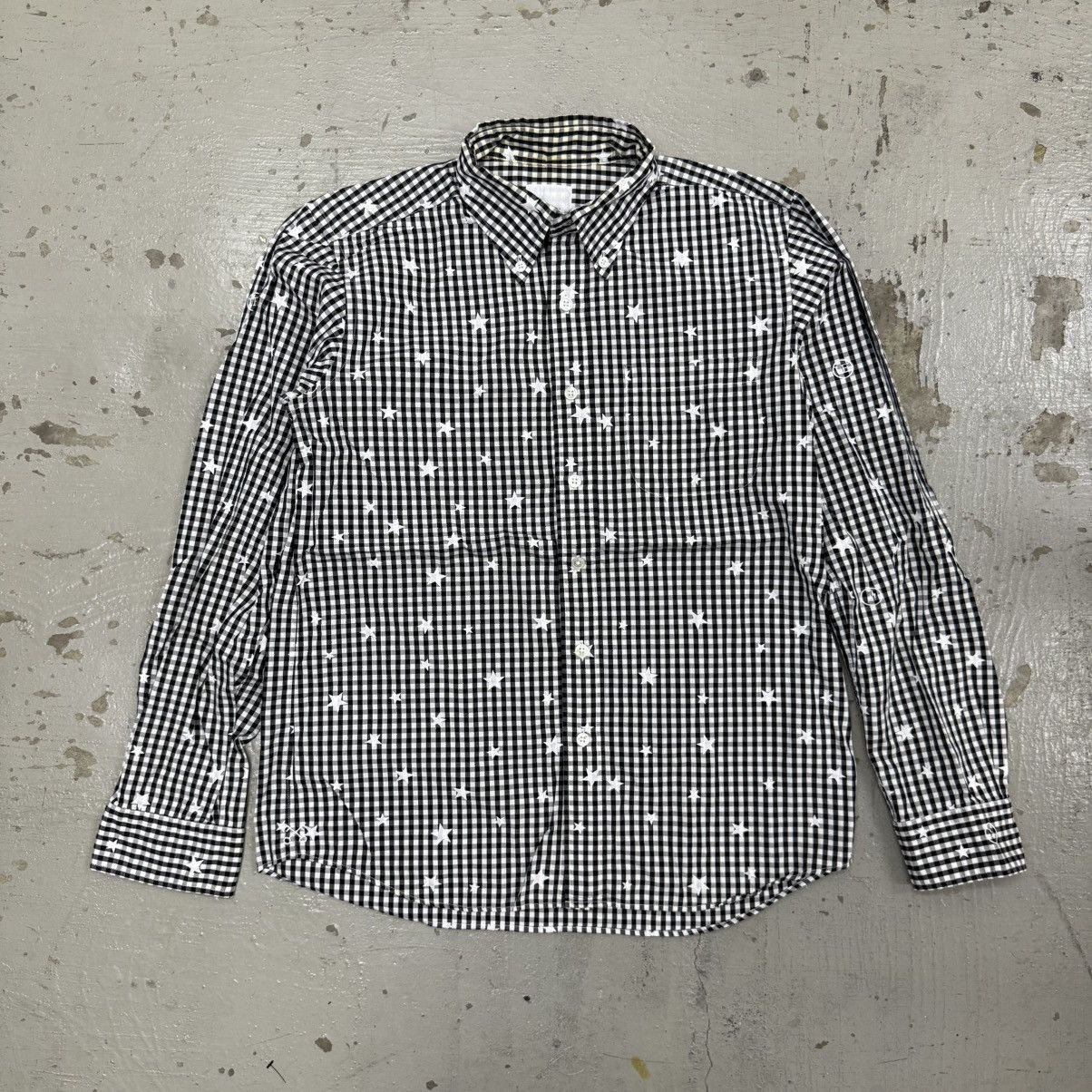 Fragment Design Fragment Design Hiroshi Fujiwara UE Flannel Star Print Shirt Size US S / EU 44-46 / 1 - 1 Thumbnail