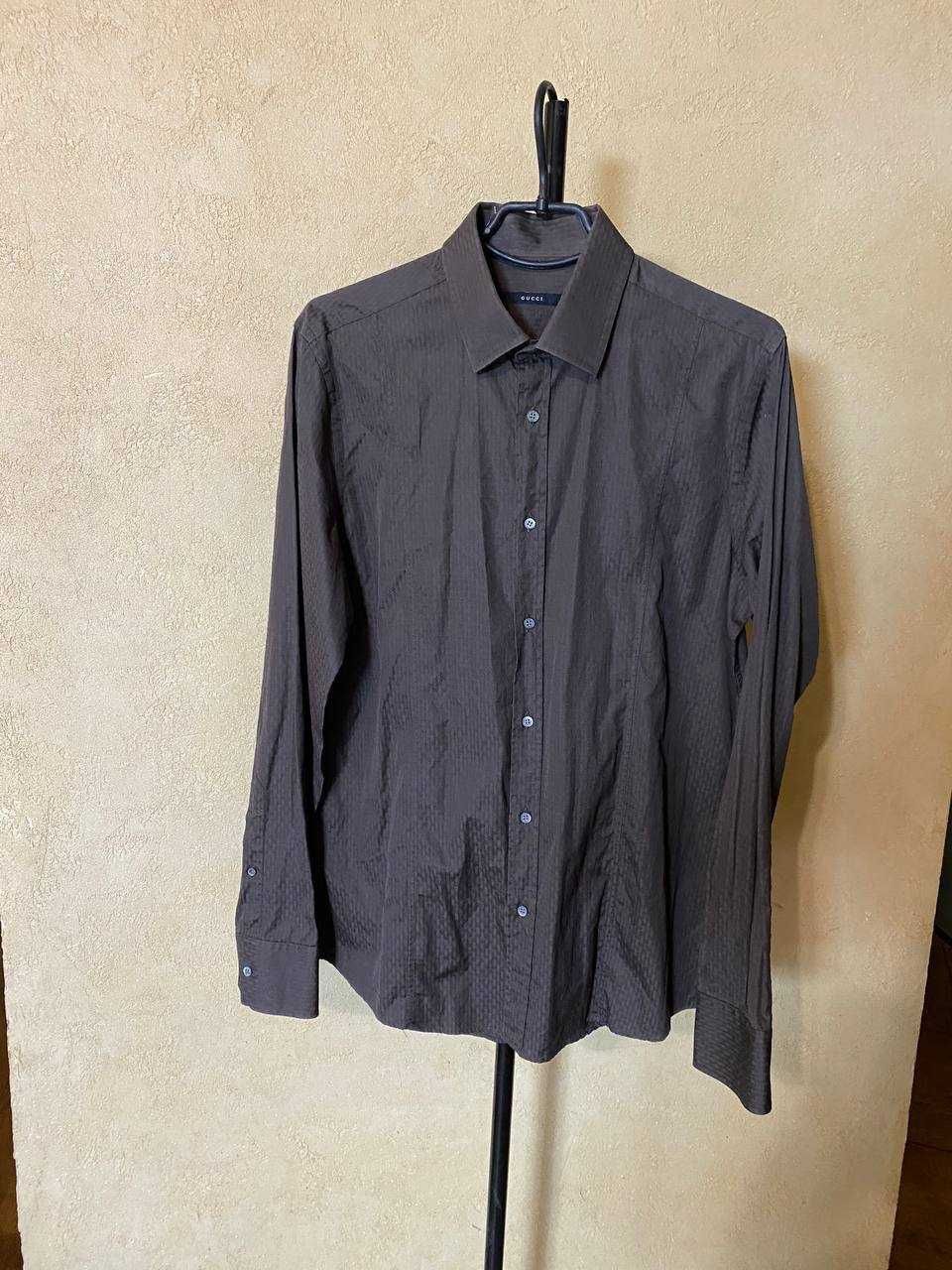 Gucci Gucci Tom Ford Vintage Monogram GG Logo Shirt Size US L / EU 52-54 / 3 - 2 Thumbnail