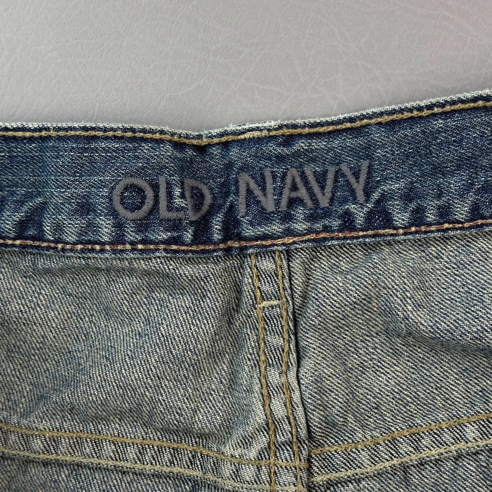 Old Navy VINTAGE Old Navy Jeans Mens 36x34 Blue Medium Wash Denim Bootcut Skate Y2K Size US 36 / EU 52 - 6 Thumbnail