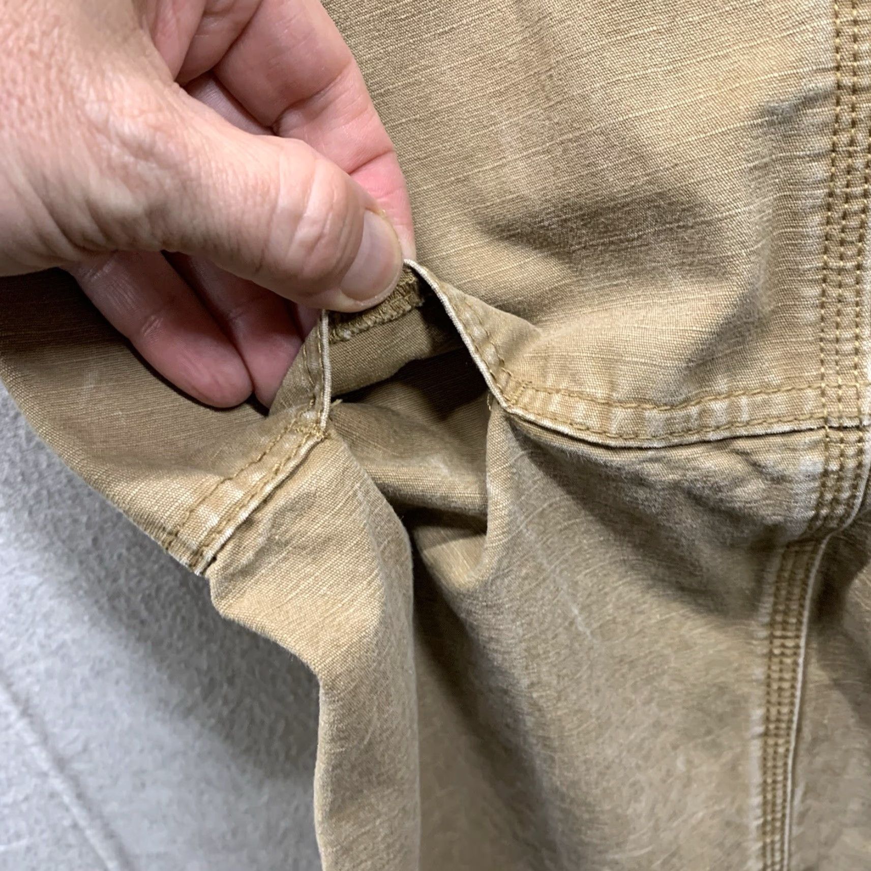 Wrangler Vintage Wrangler Riggs Cargo Pants Men 38x34 Workwear Brown Canvas Ripstop Comfortable Size US 38 / EU 54 - 6 Thumbnail