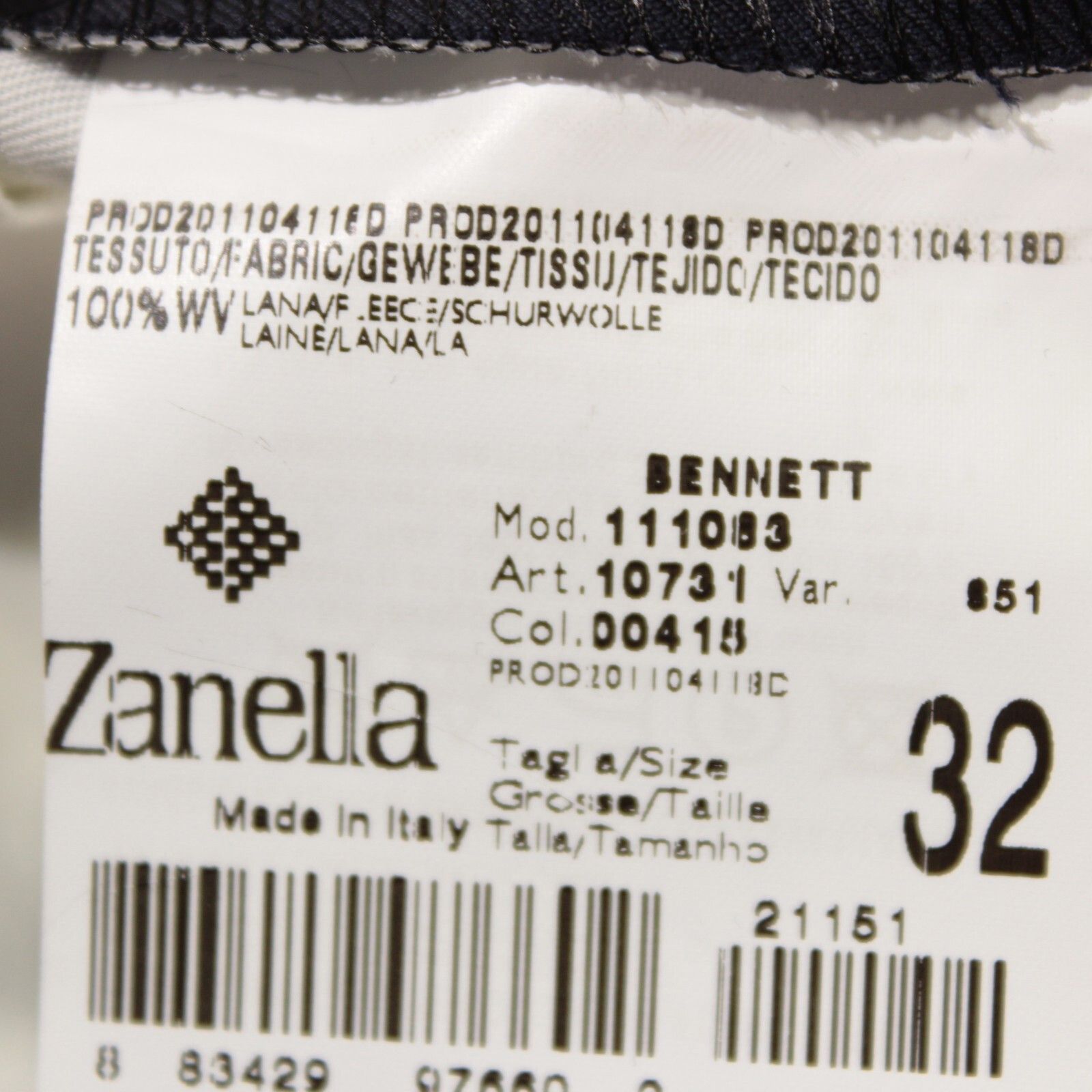 Zanella Zanella New with tags Dress Pants Size 32 US In Blue Size US 32 / EU 48 - 9 Thumbnail