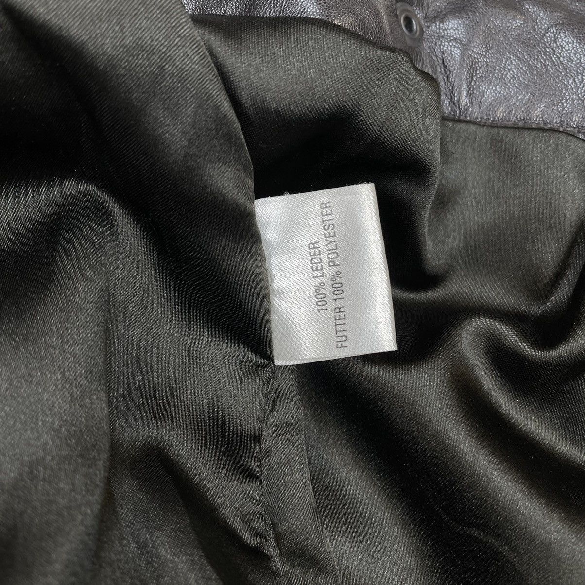 Leather VINTAGE 90S GENUINE LEATHER JACKET BOMBER Size US M / EU 48-50 / 2 - 6 Thumbnail