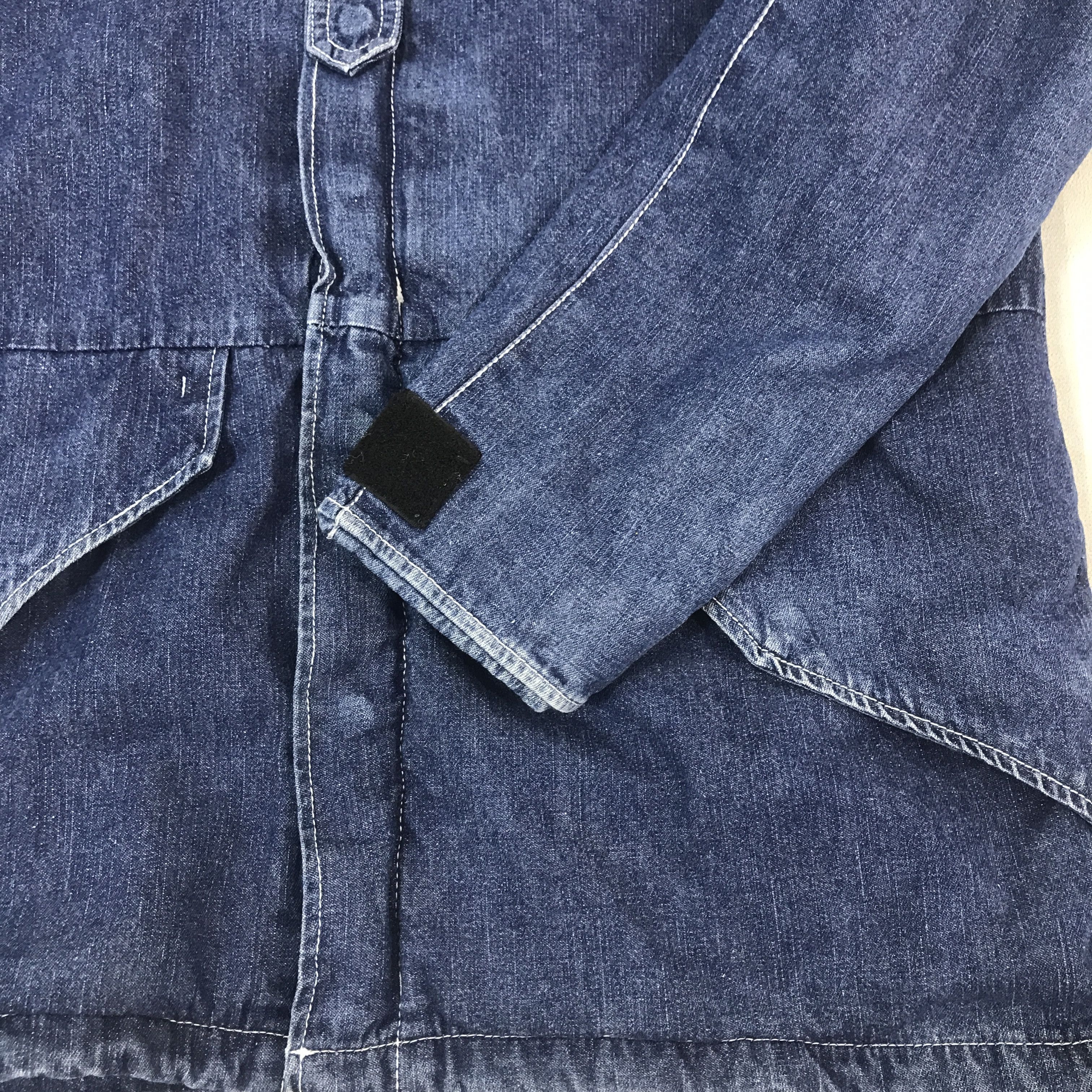Vintage Vintage Joey Factory denim Hoodies jacket K69B5 Size US M / EU 48-50 / 2 - 8 Thumbnail