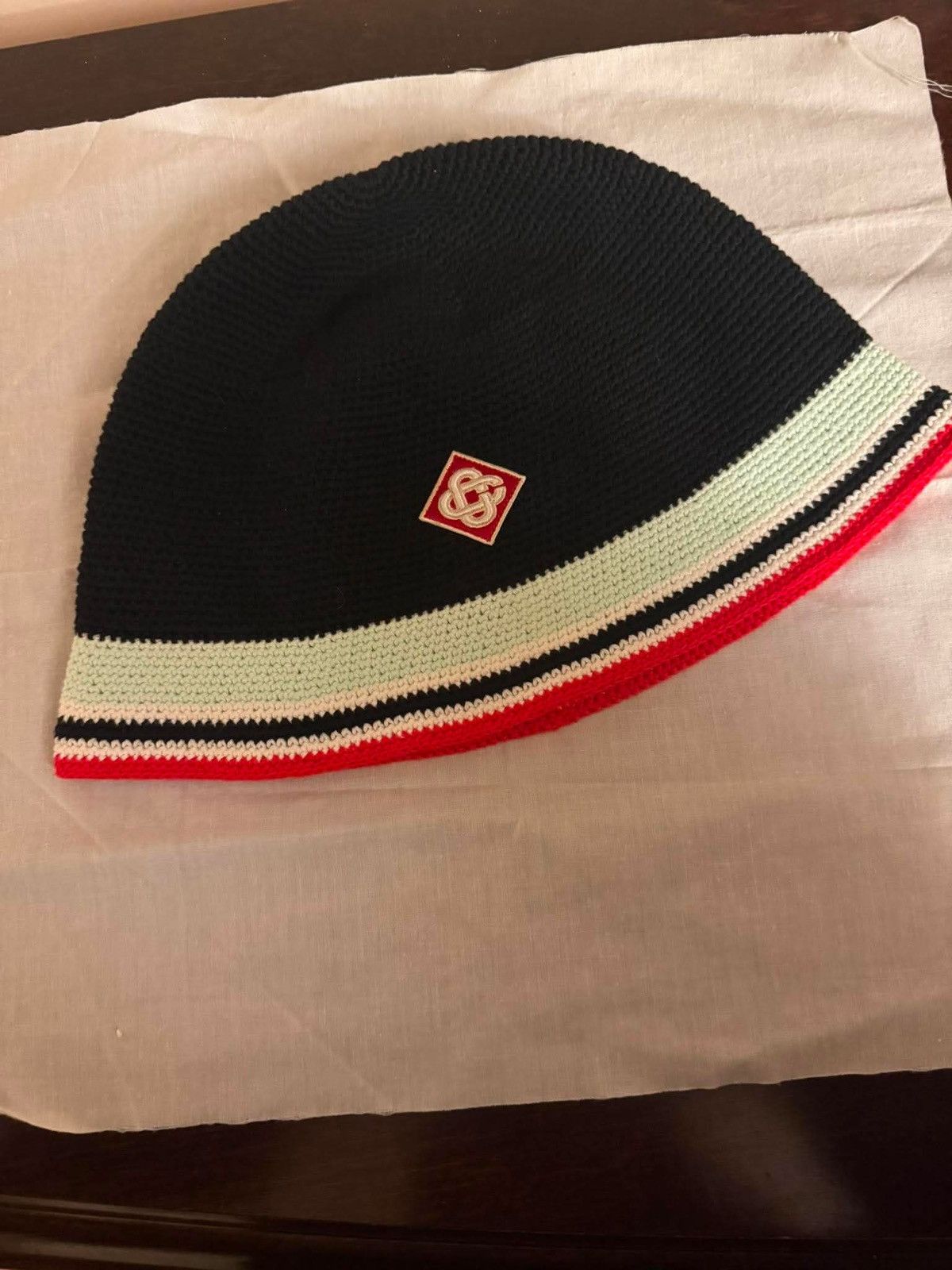 Casablanca Casablanca Crochet Hat / Beanie Size ONE SIZE - 2 Thumbnail