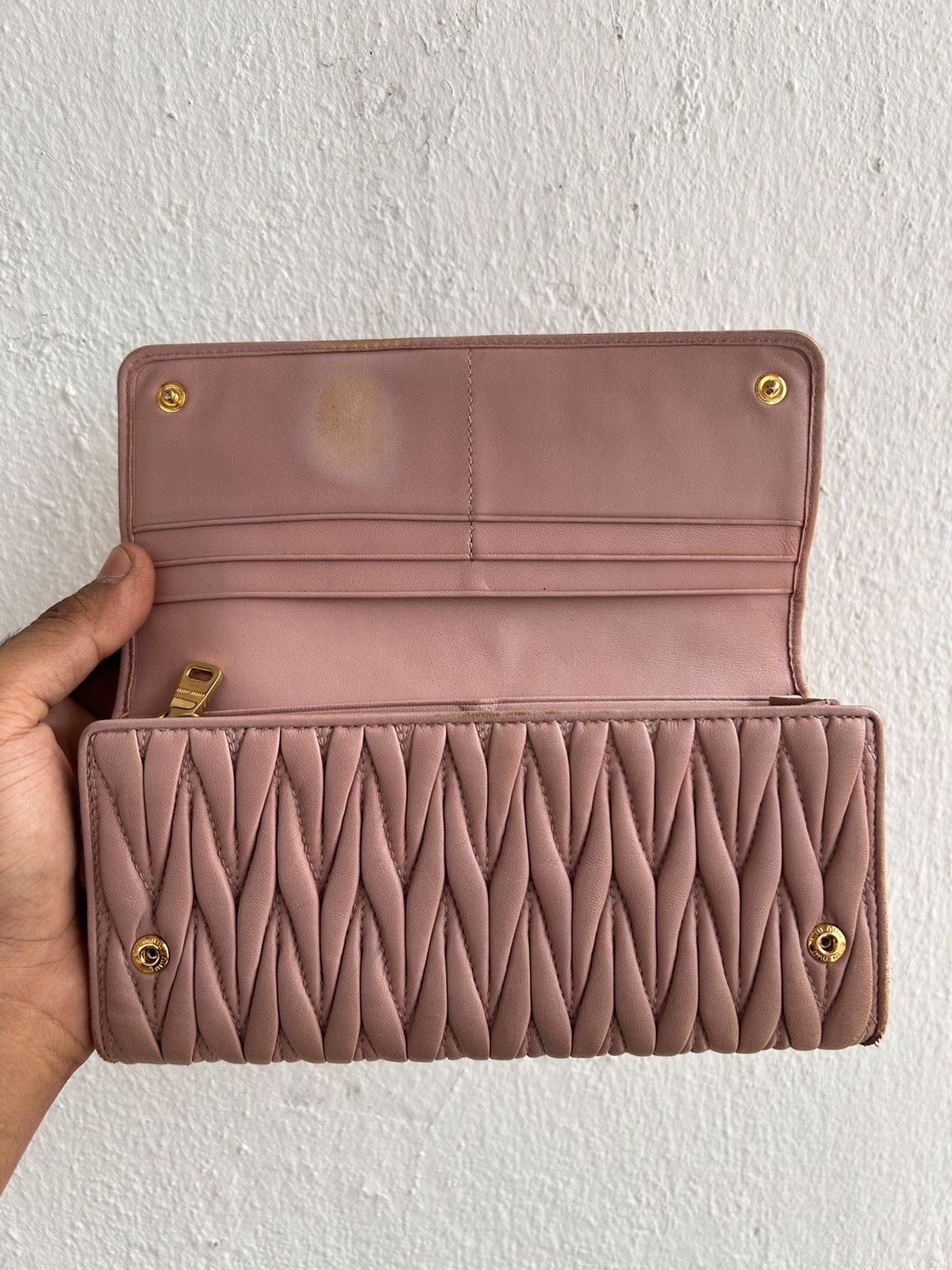 Miu Miu Miumiu Long Wallet Vintage Size ONE SIZE - 7 Thumbnail